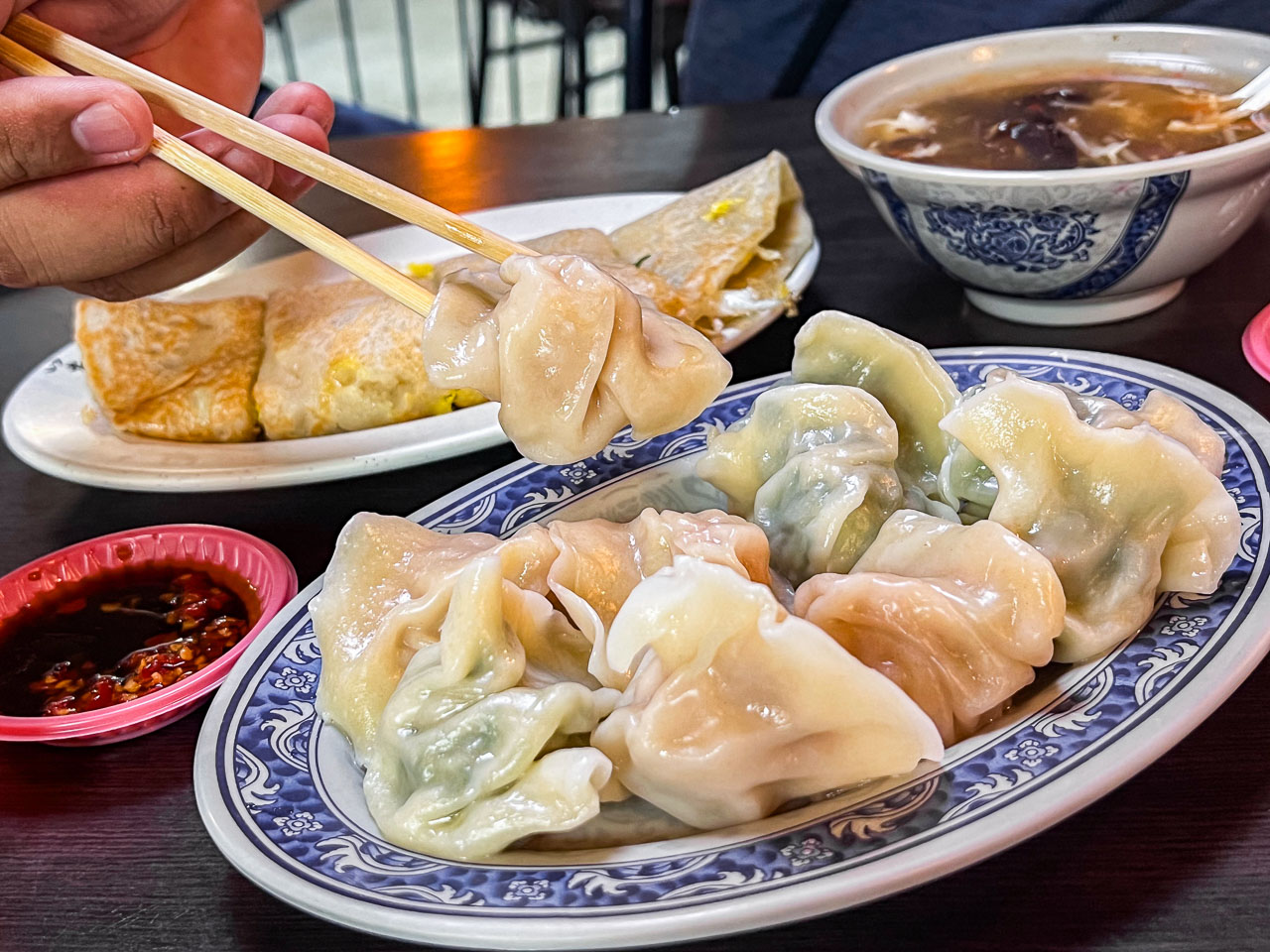 中原美食,286手工水餃