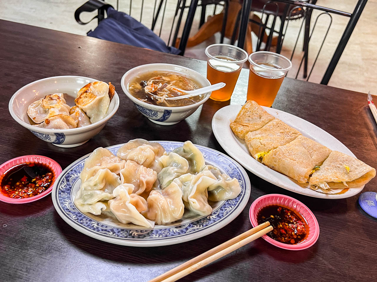 中原水餃,桃園美食,中原美食,中原小吃,中原夜市美食,桃園水餃,286手工水餃 @大手牽小手。玩樂趣