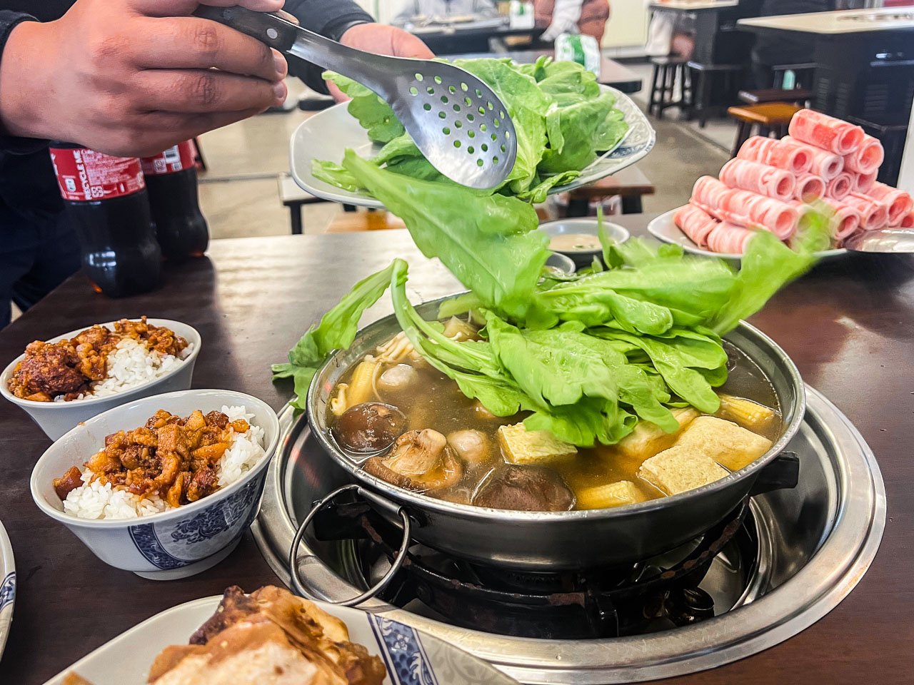 桃園吃到飽,一鍋羊肉