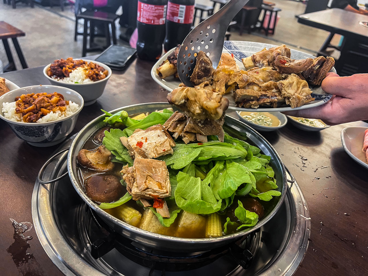 桃園吃到飽,一鍋羊肉