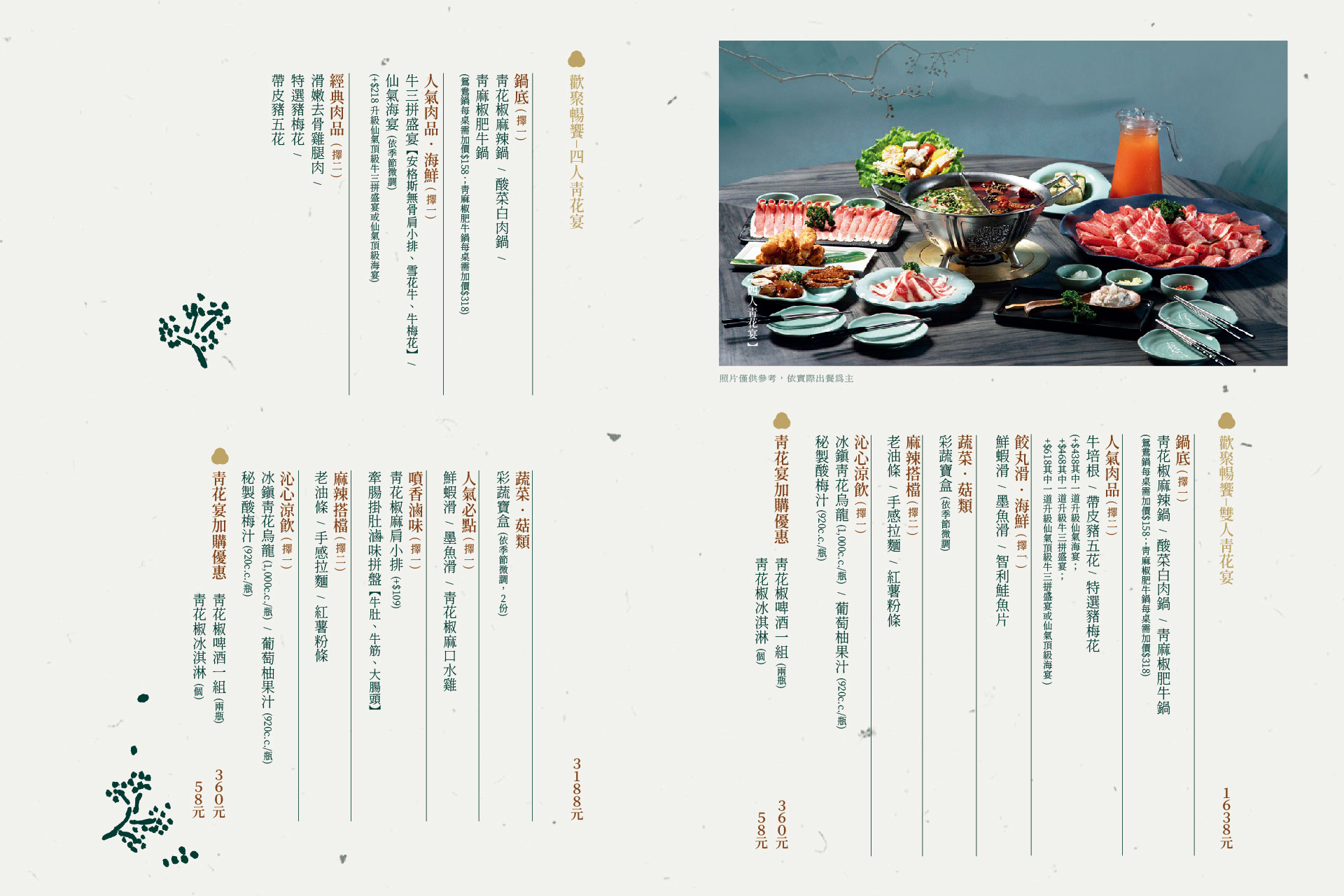 新莊火鍋,青花驕新莊中原店