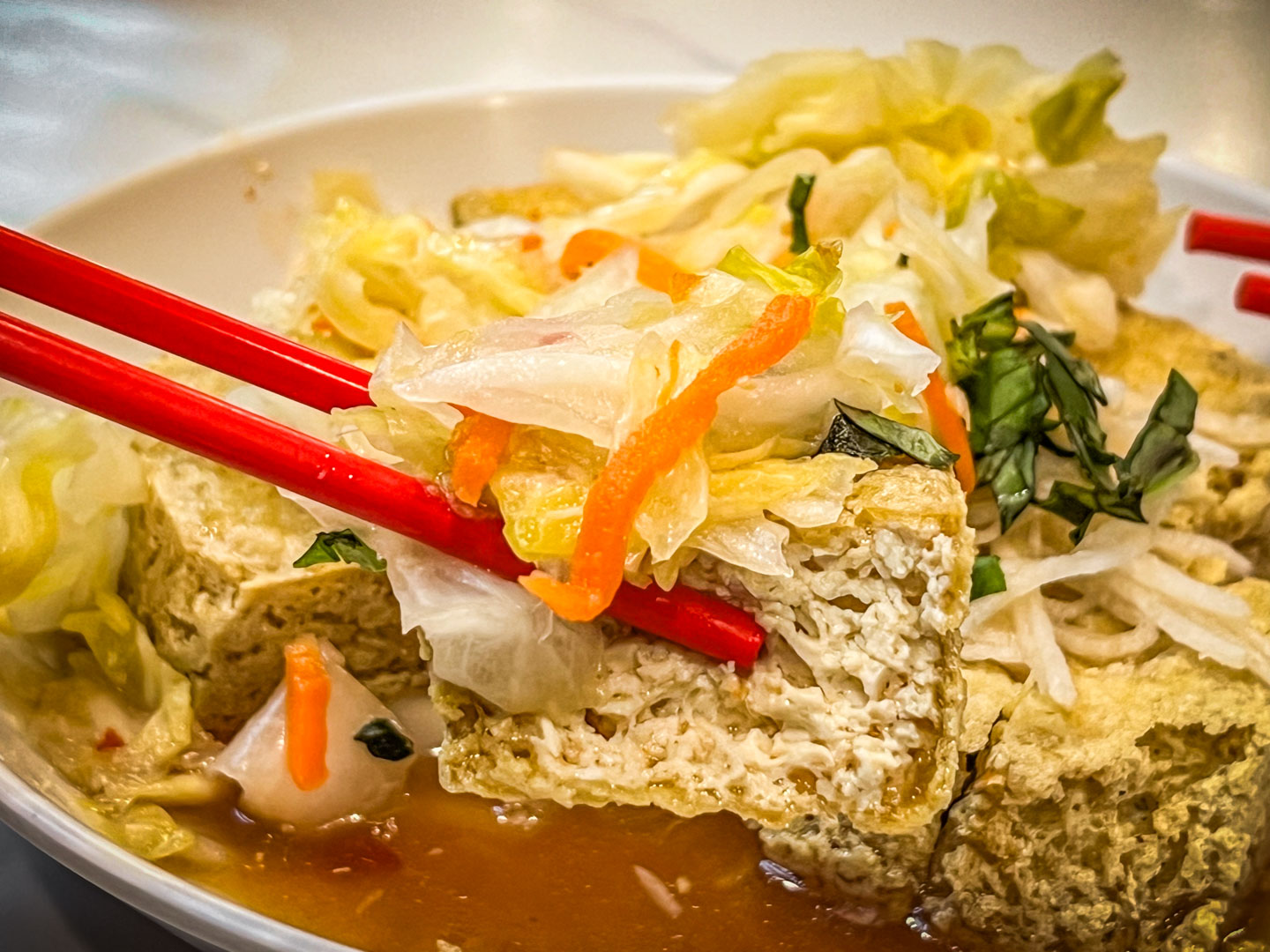 大園美食,玉里橋頭臭豆腐 (大觀店)