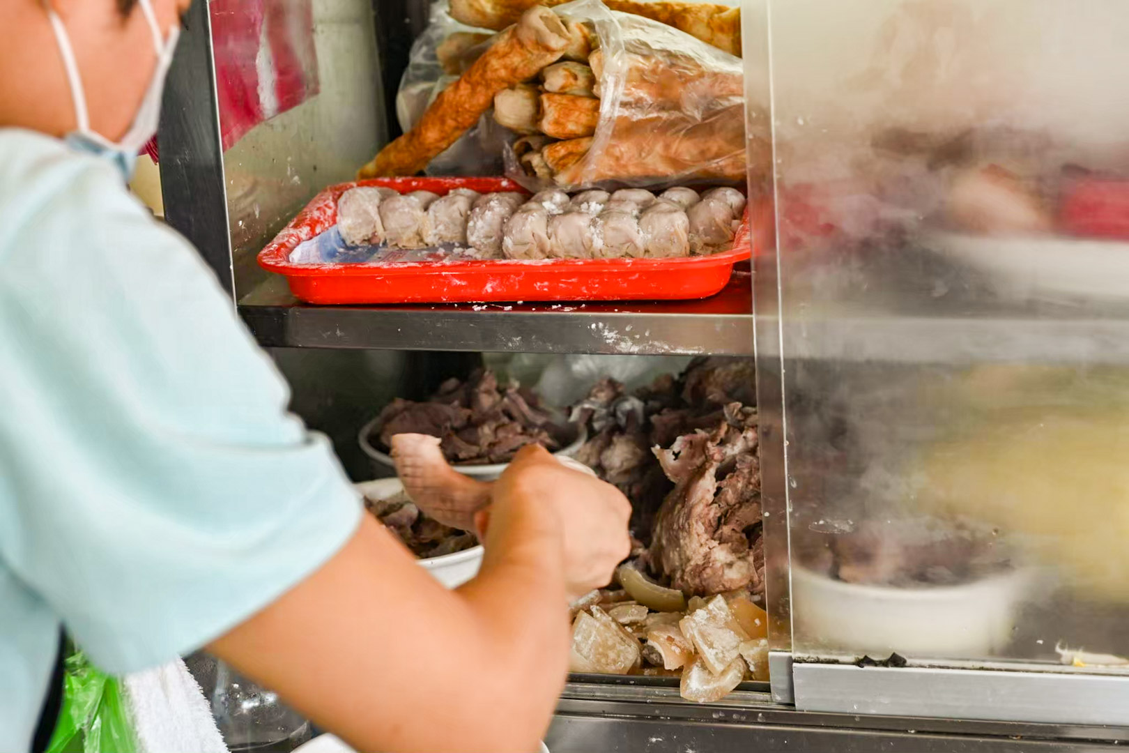 基隆美食,五層豬腸湯