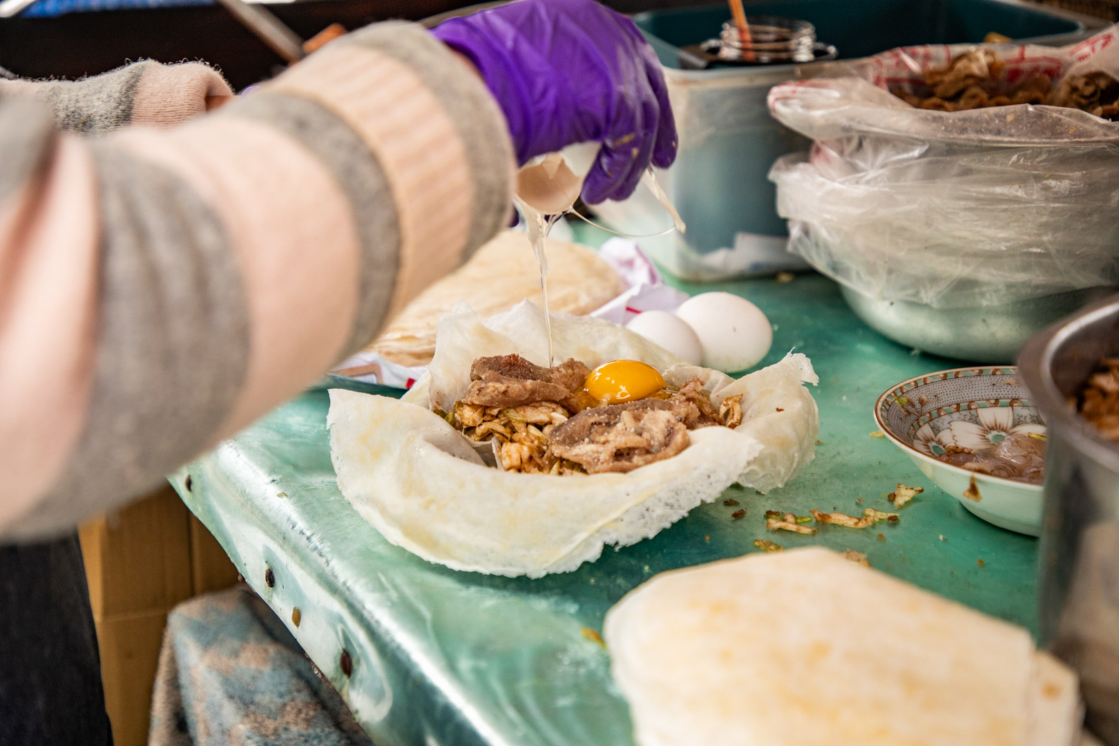 中壢美食,香港煎包