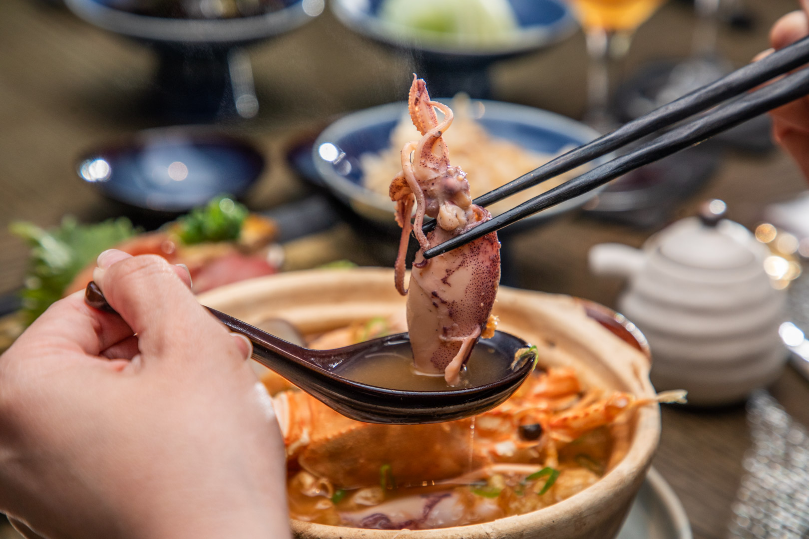 礁溪美食,礁溪寒沐酒店岩彩海鮮餐廳