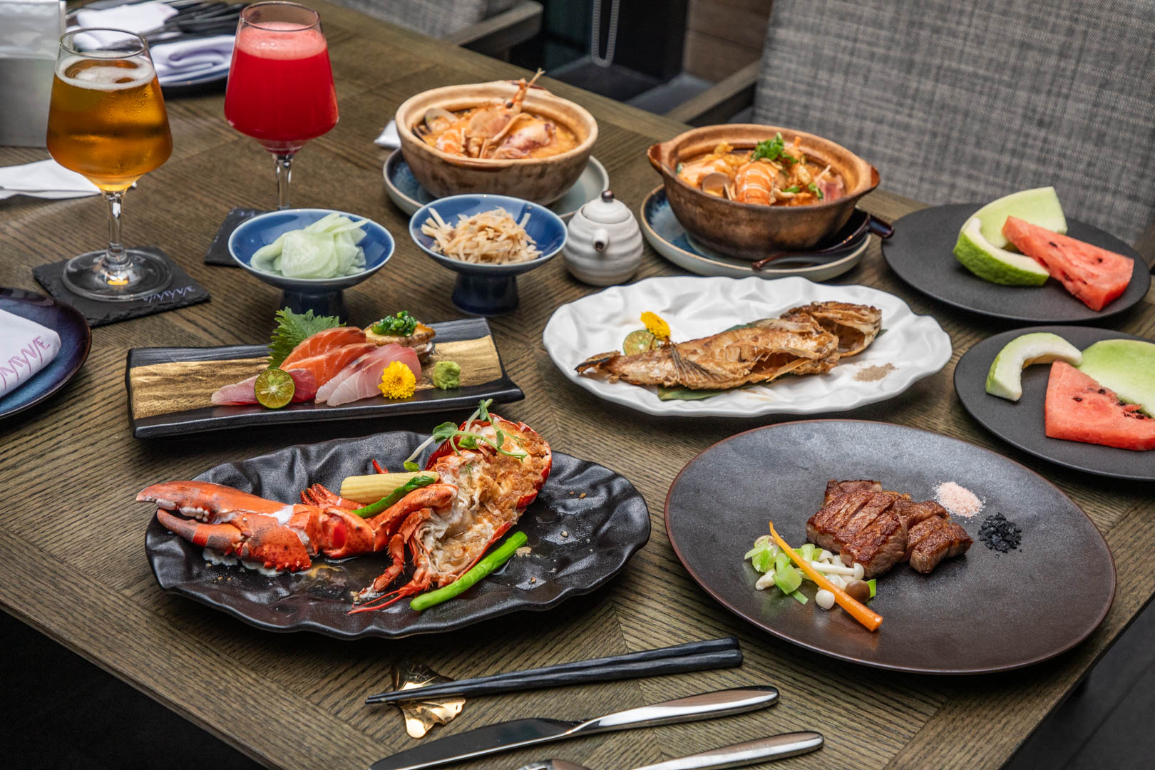 礁溪美食,礁溪寒沐酒店岩彩海鮮餐廳