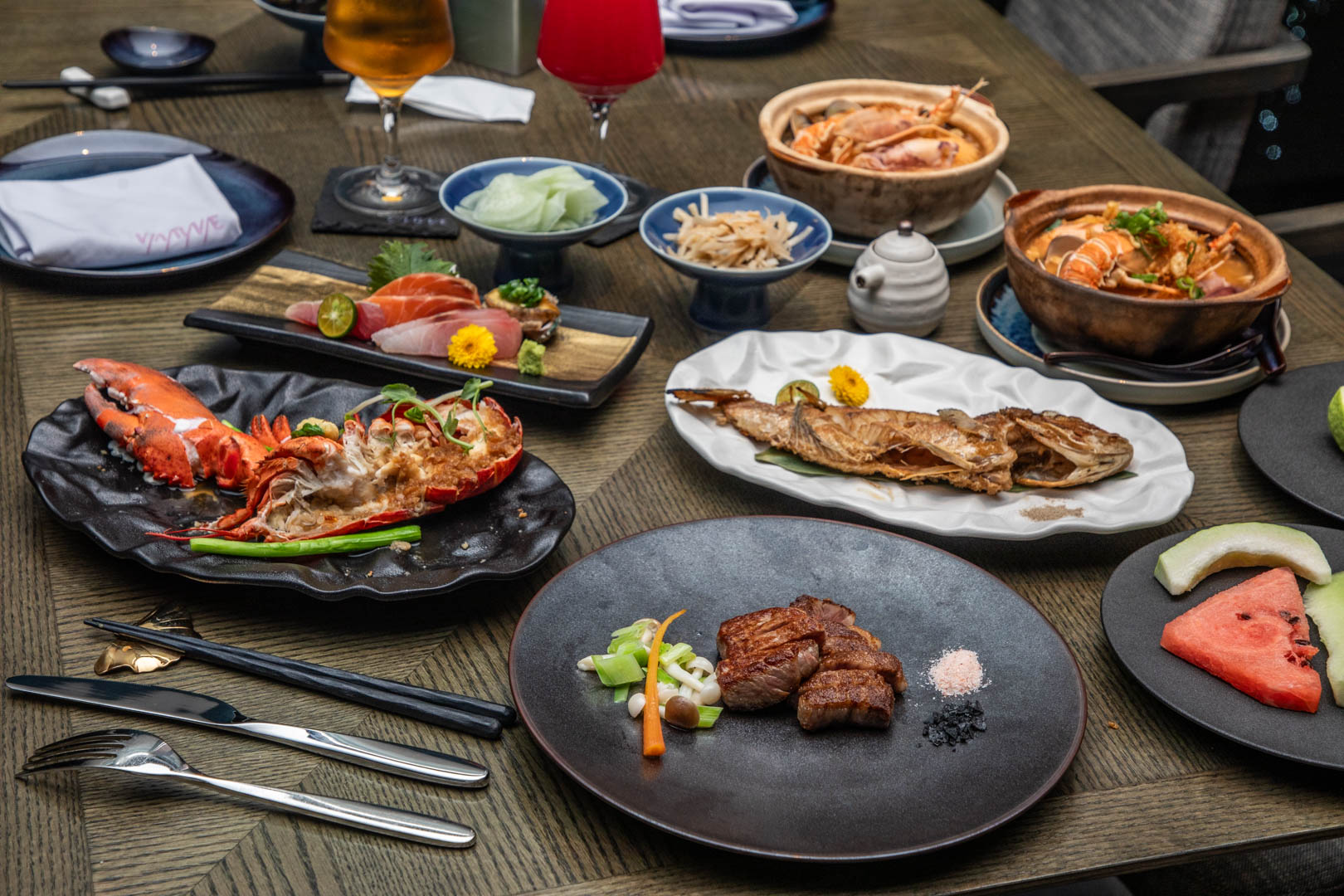礁溪美食,礁溪寒沐酒店岩彩海鮮餐廳