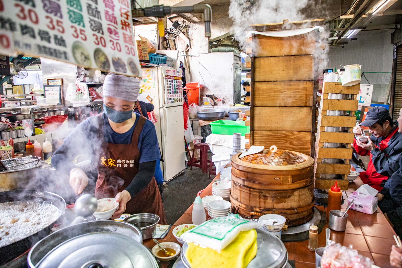嘉義美食,袁家筒仔米糕排骨酥
