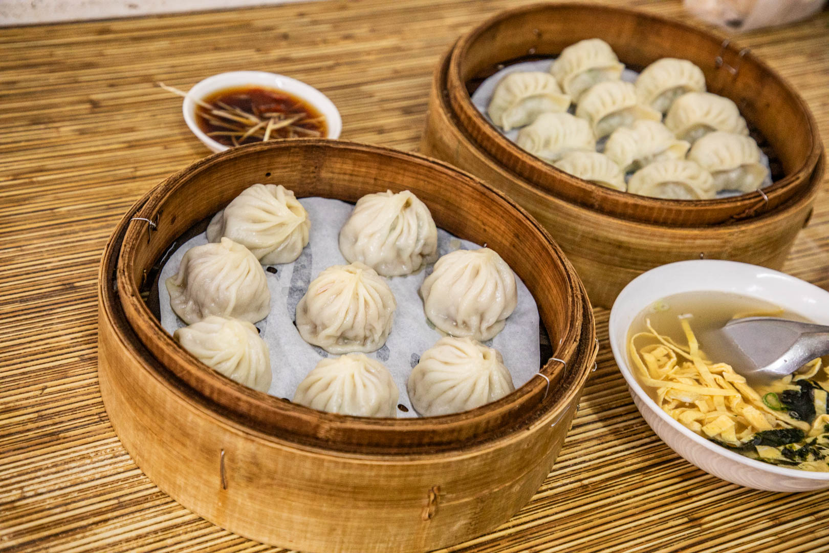 嘉義美食,豆豆小籠湯包蒸餃