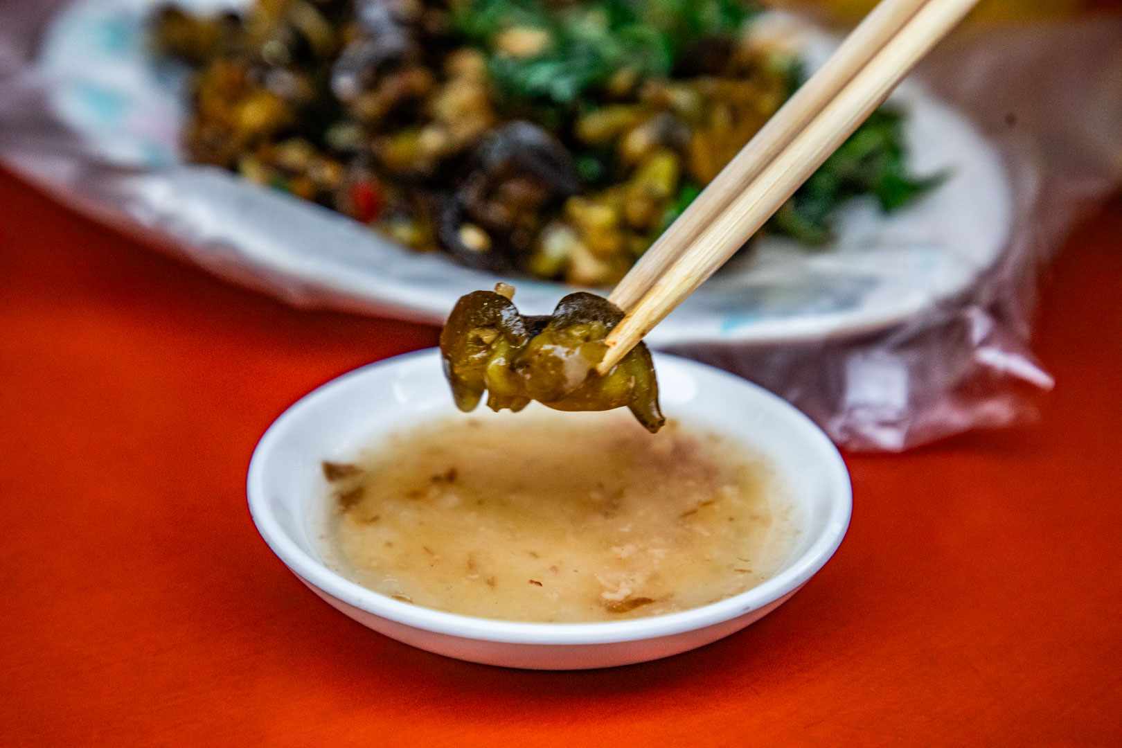 嘉義美食,生炒螺肉