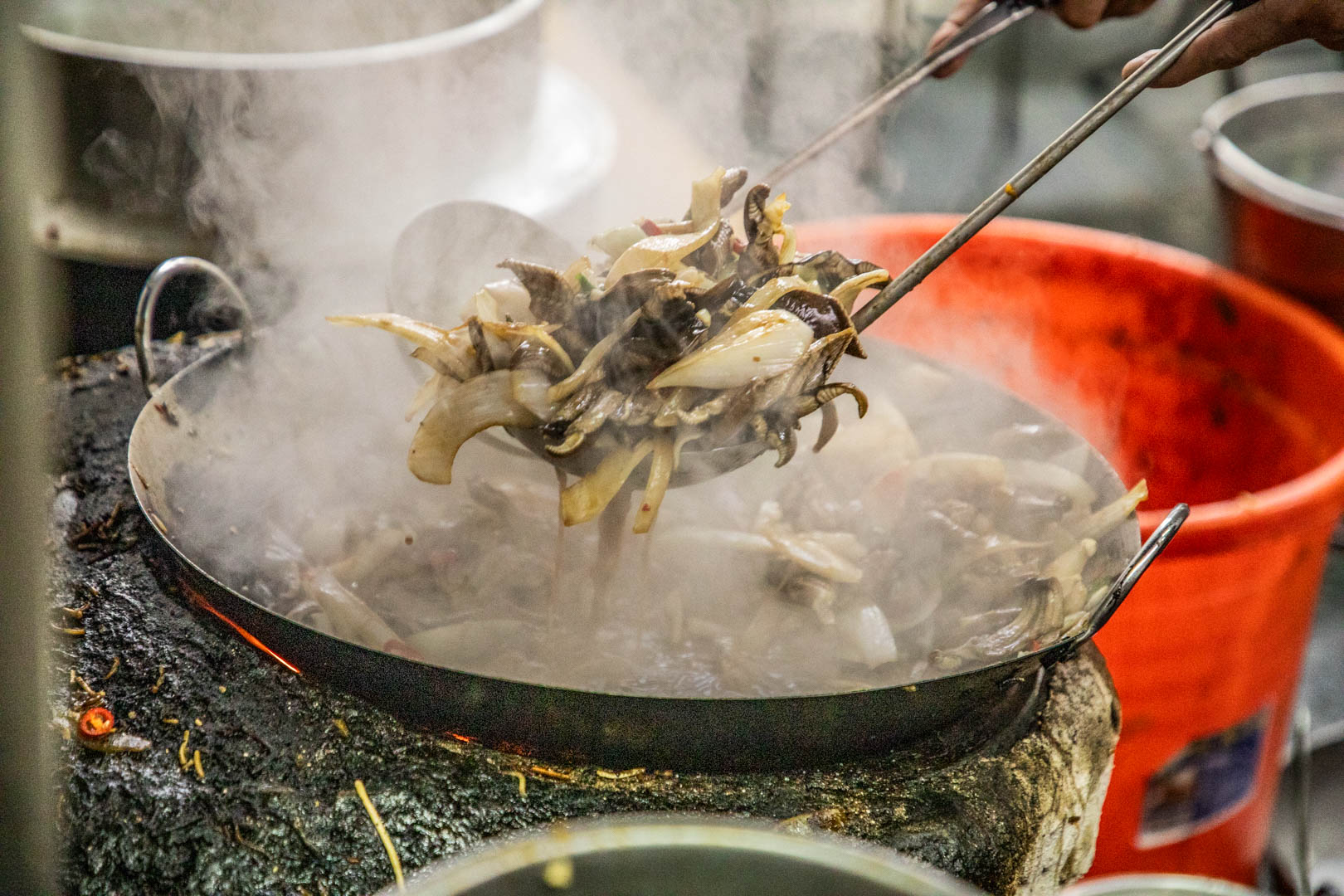 嘉義美食,羅山生炒鱔魚麵