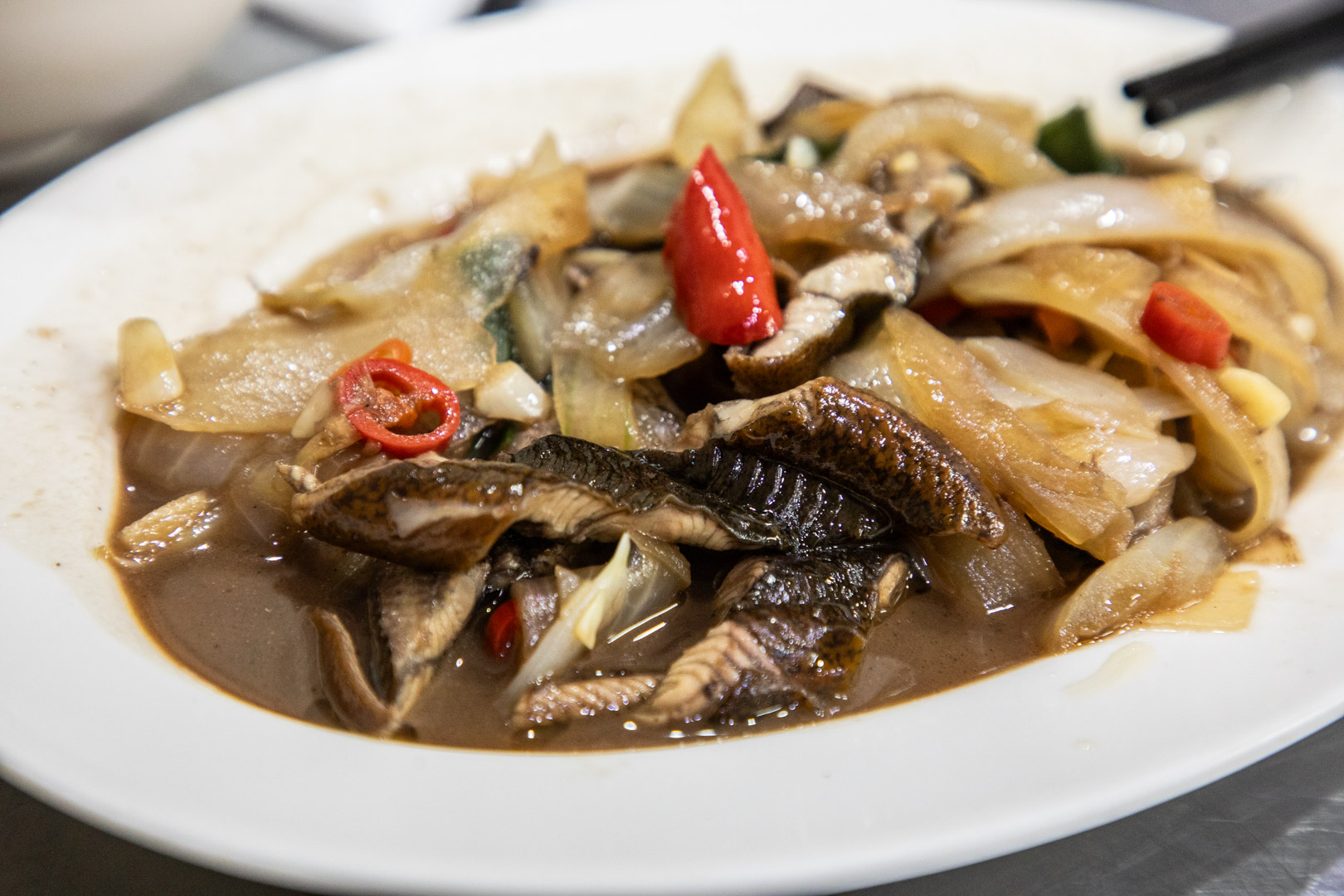 嘉義美食,羅山生炒鱔魚麵