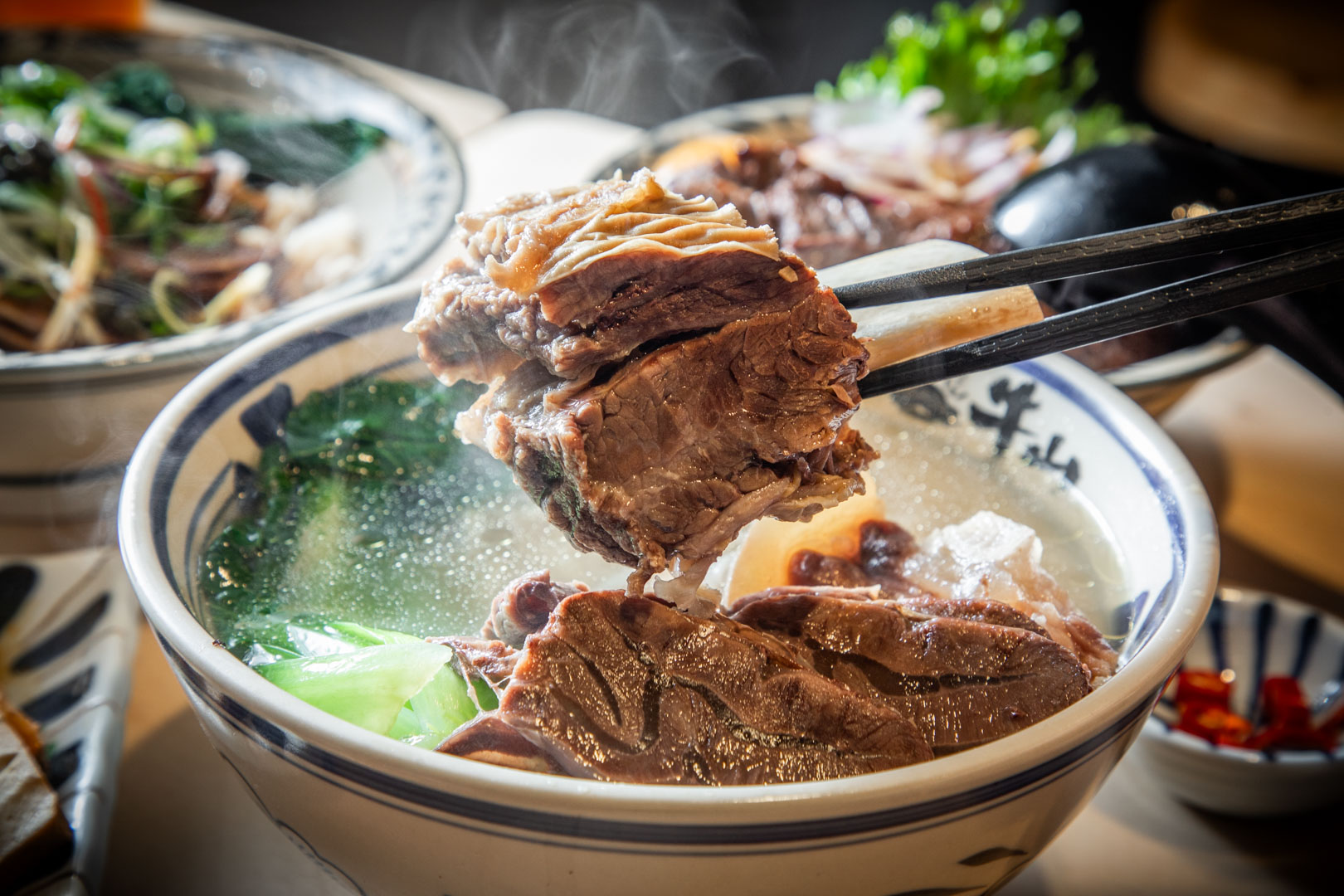 桃園美食,牛山清燉牛肉麵