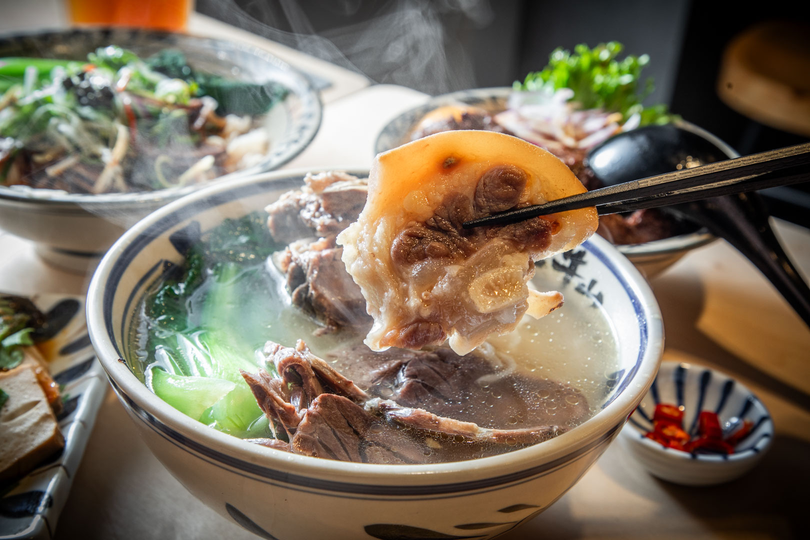 桃園美食,牛山清燉牛肉麵