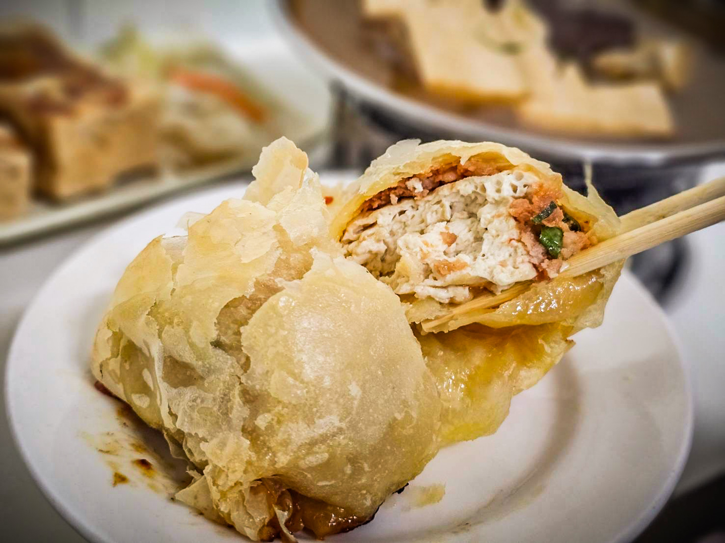 羅東美食,財記臭豆腐