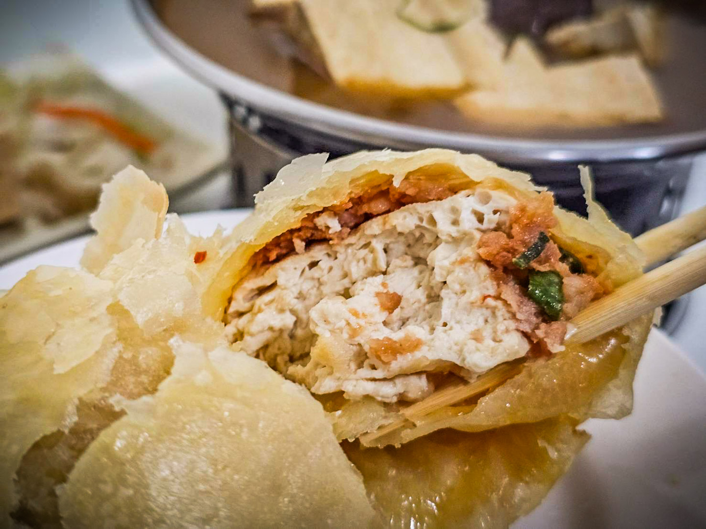 羅東美食,財記臭豆腐