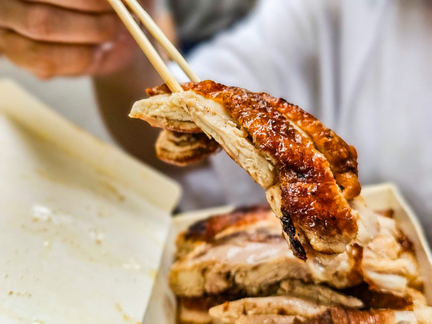 中原夜市美食,扯厚腿