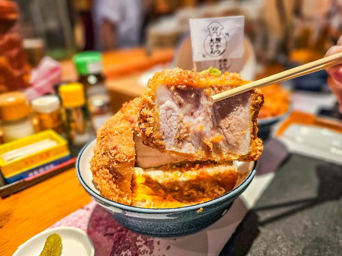 大阪美食,千代松勝蓋飯