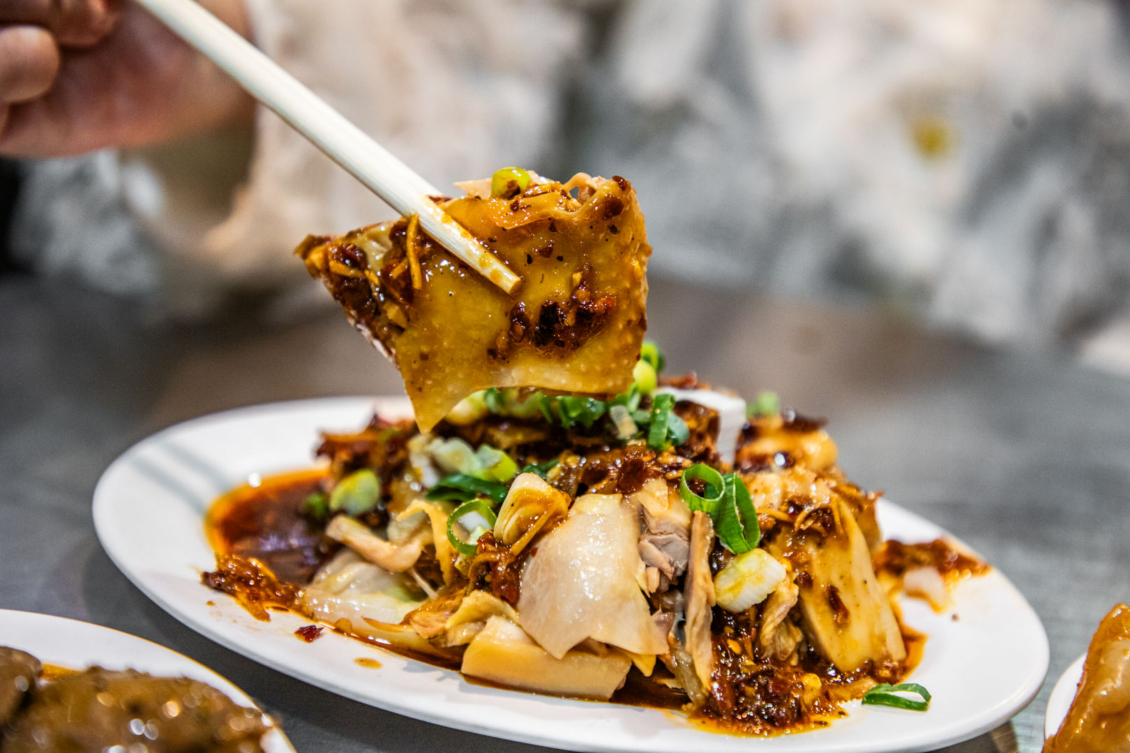 石牌美食,彈芽麵