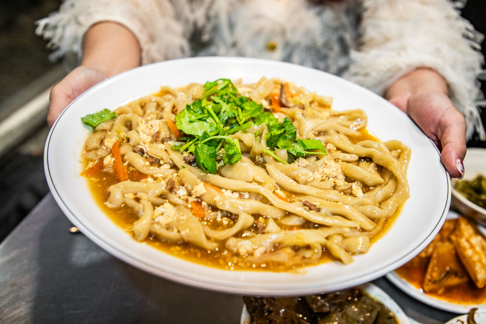 石牌美食,彈芽麵