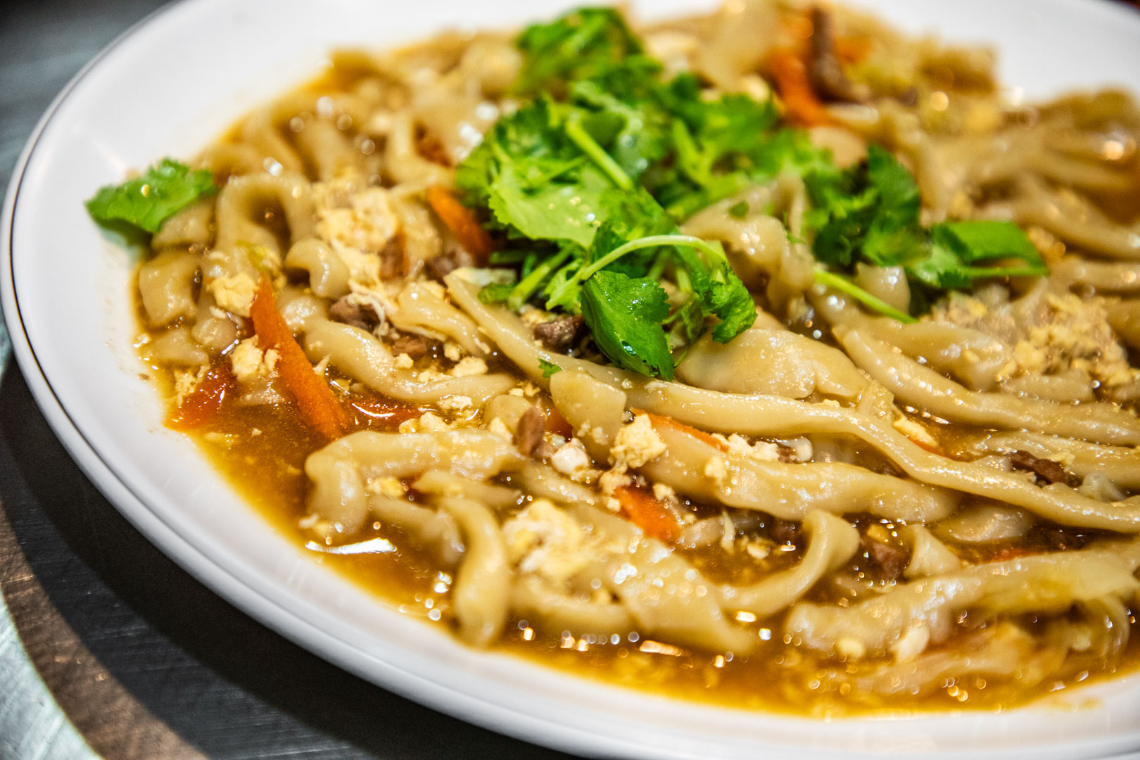 石牌美食,彈芽麵