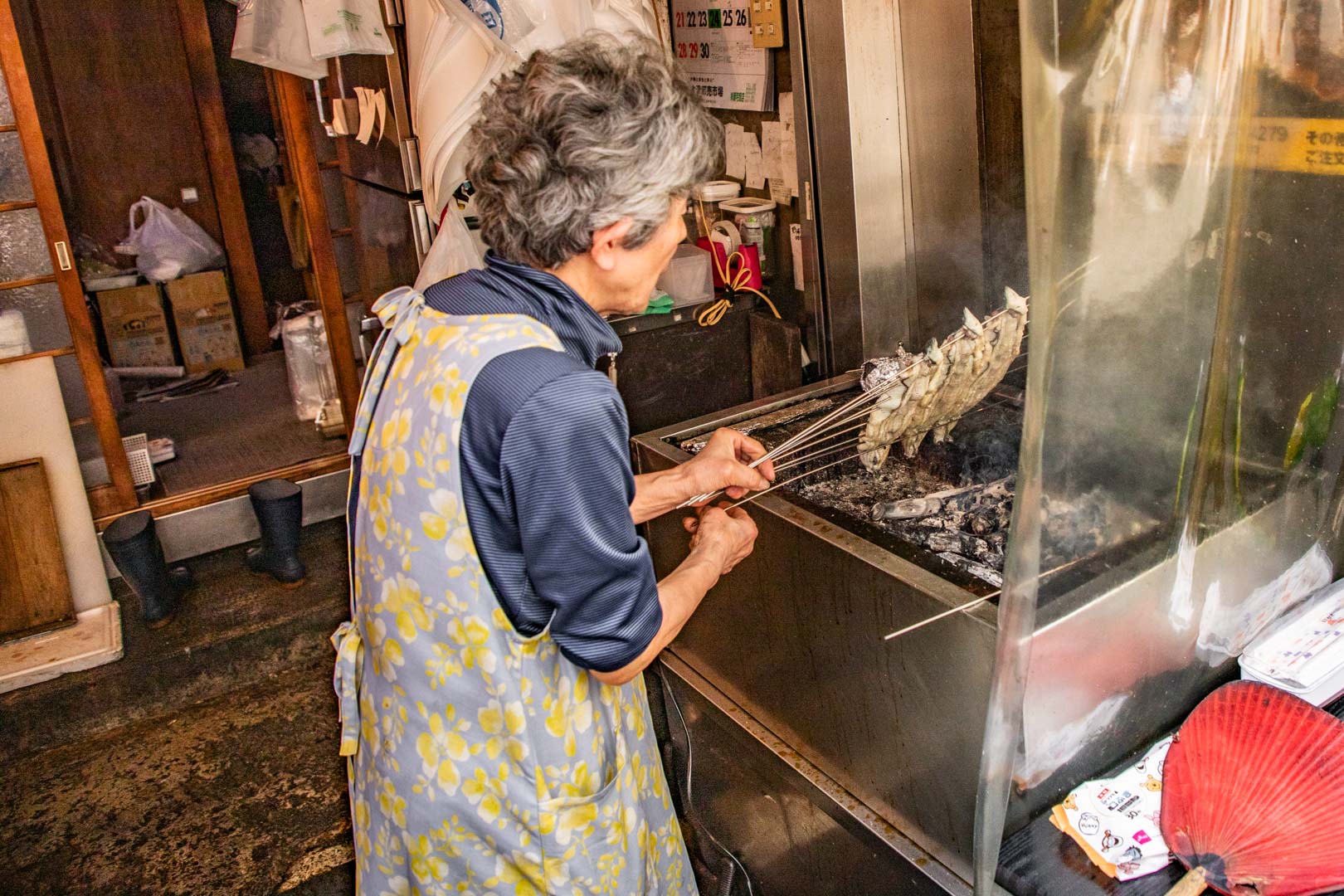 大阪黑門市場美食,鮮魚魚豐