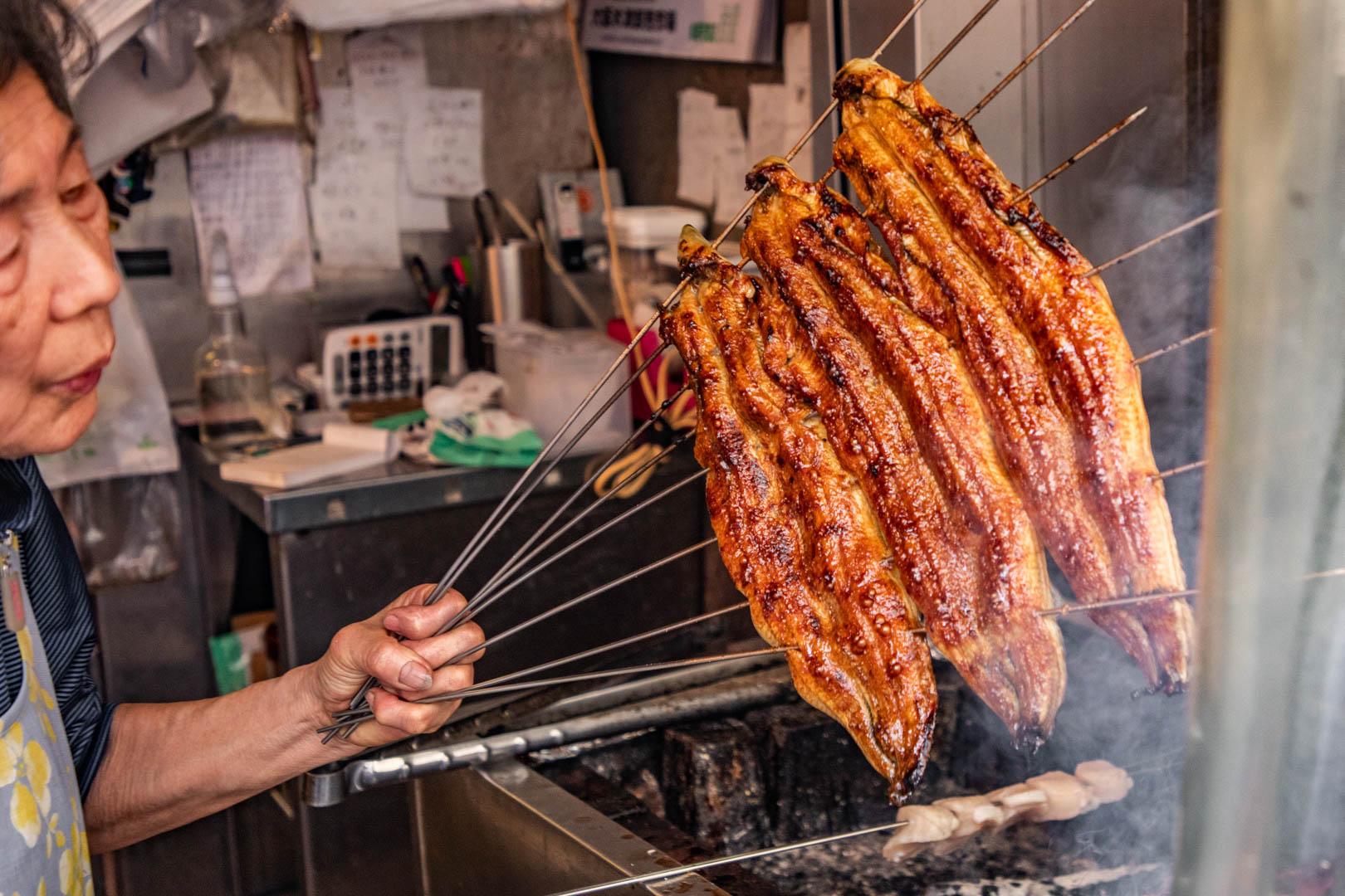 大阪黑門市場美食,鮮魚魚豐