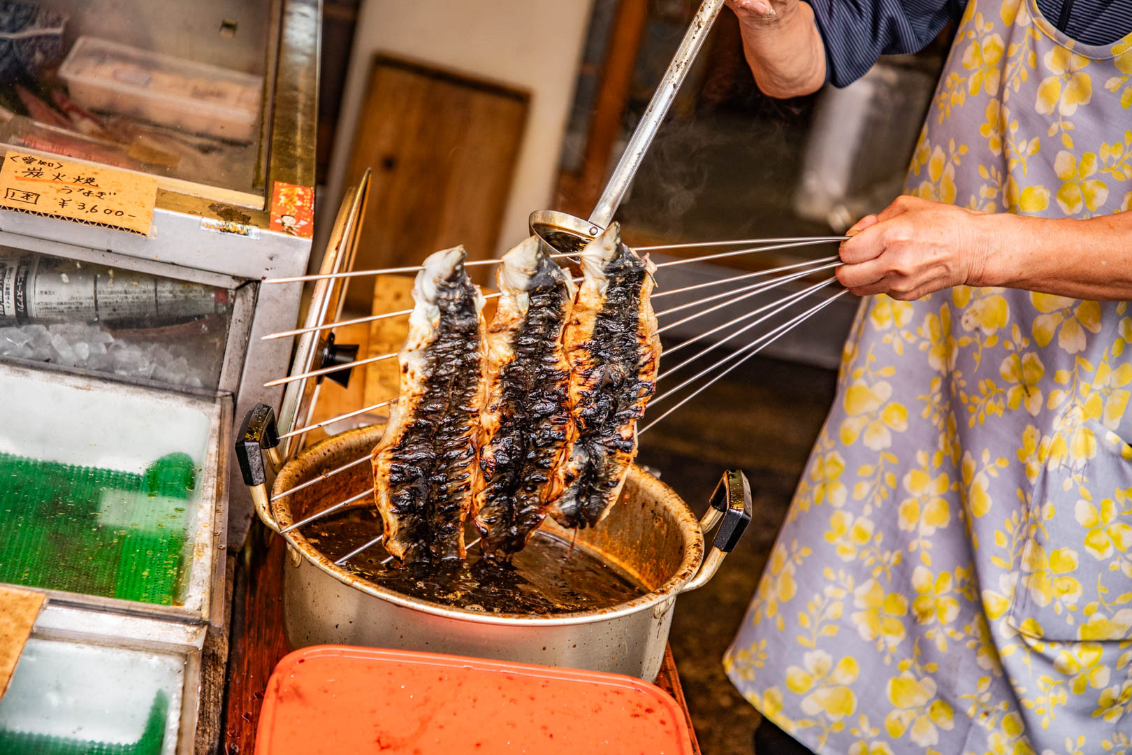 大阪黑門市場美食,鮮魚魚豐