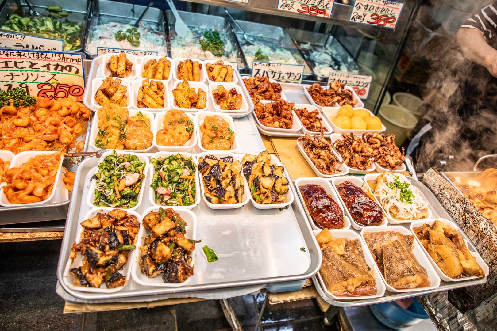 大阪黑門市場美食,關東煮石橋食品