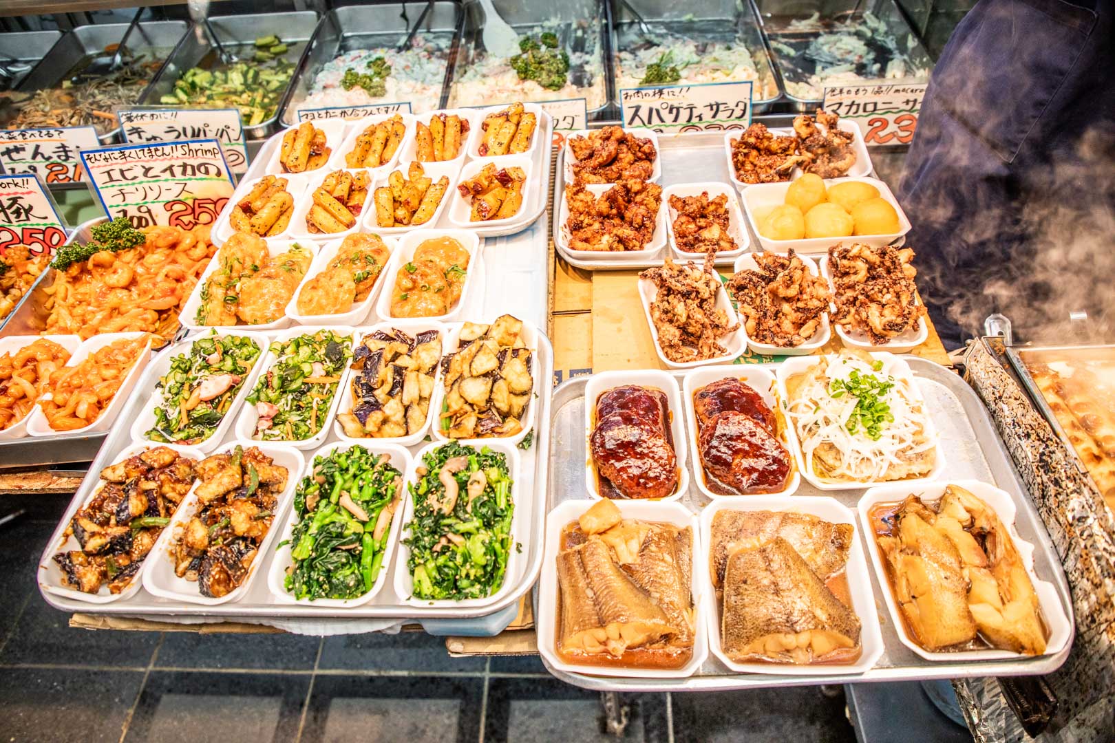 大阪黑門市場美食,關東煮石橋食品