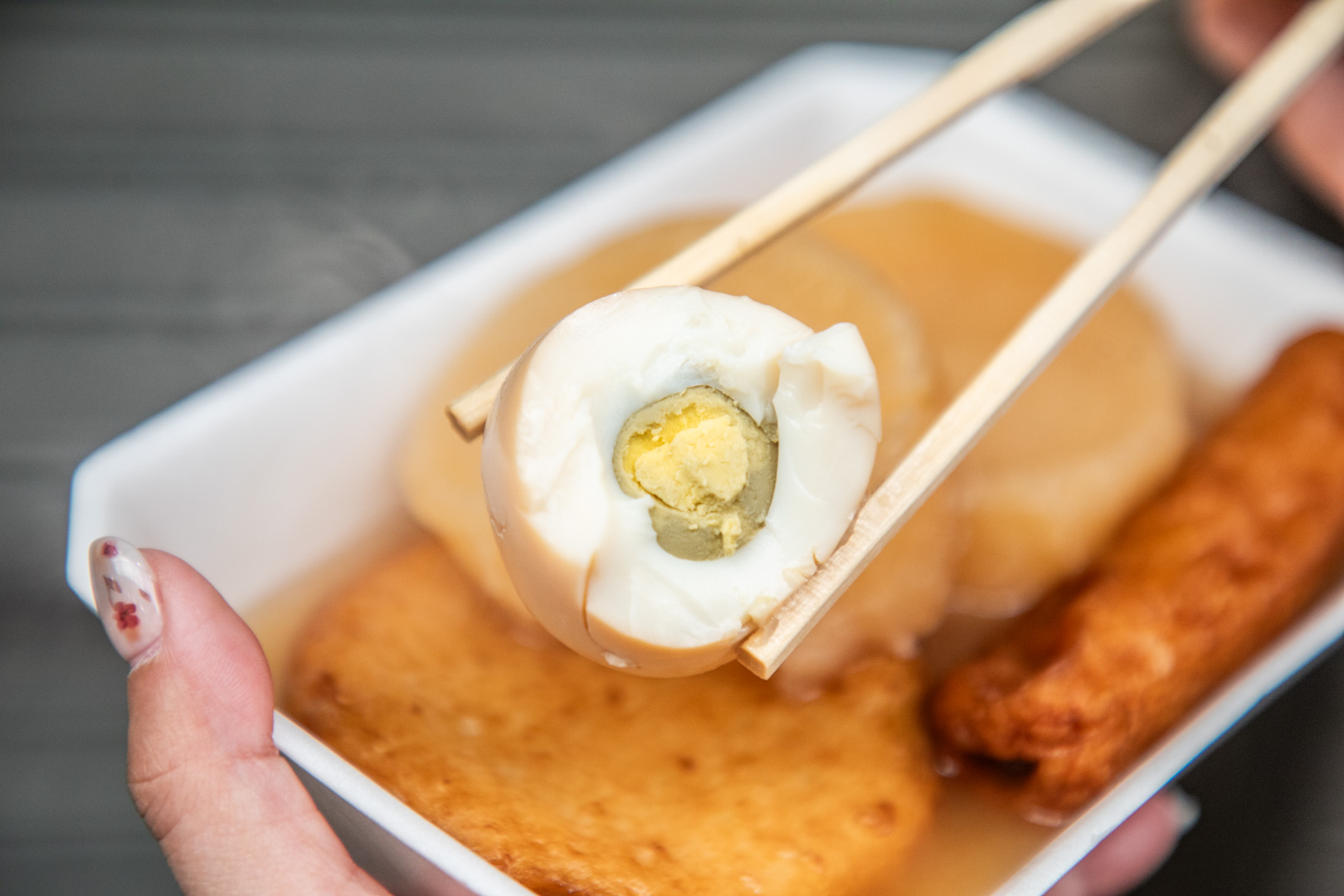 大阪黑門市場美食,關東煮石橋食品