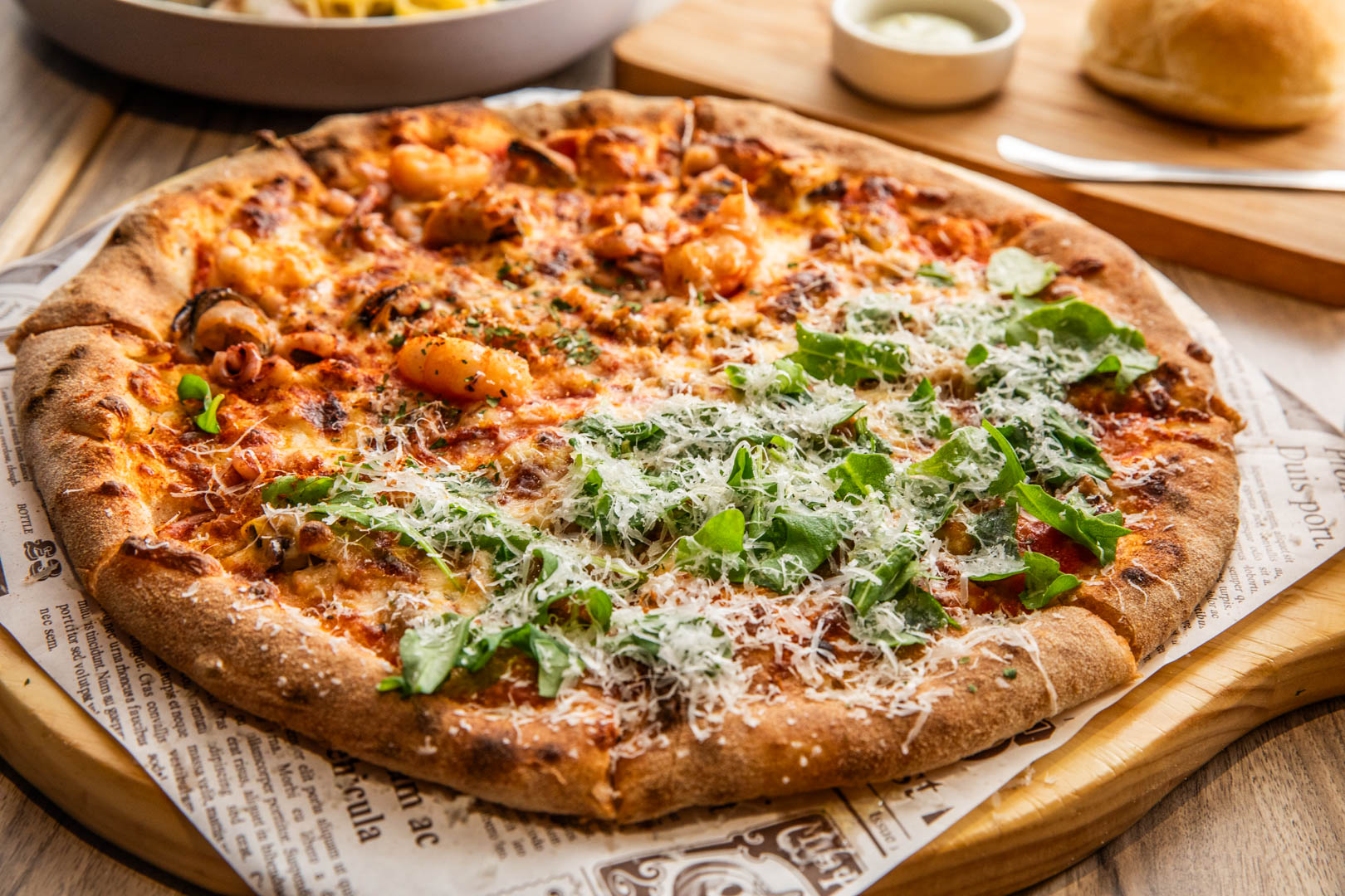 默爾 pasta pizza 新北誠品裕隆城店,新北裕隆美食