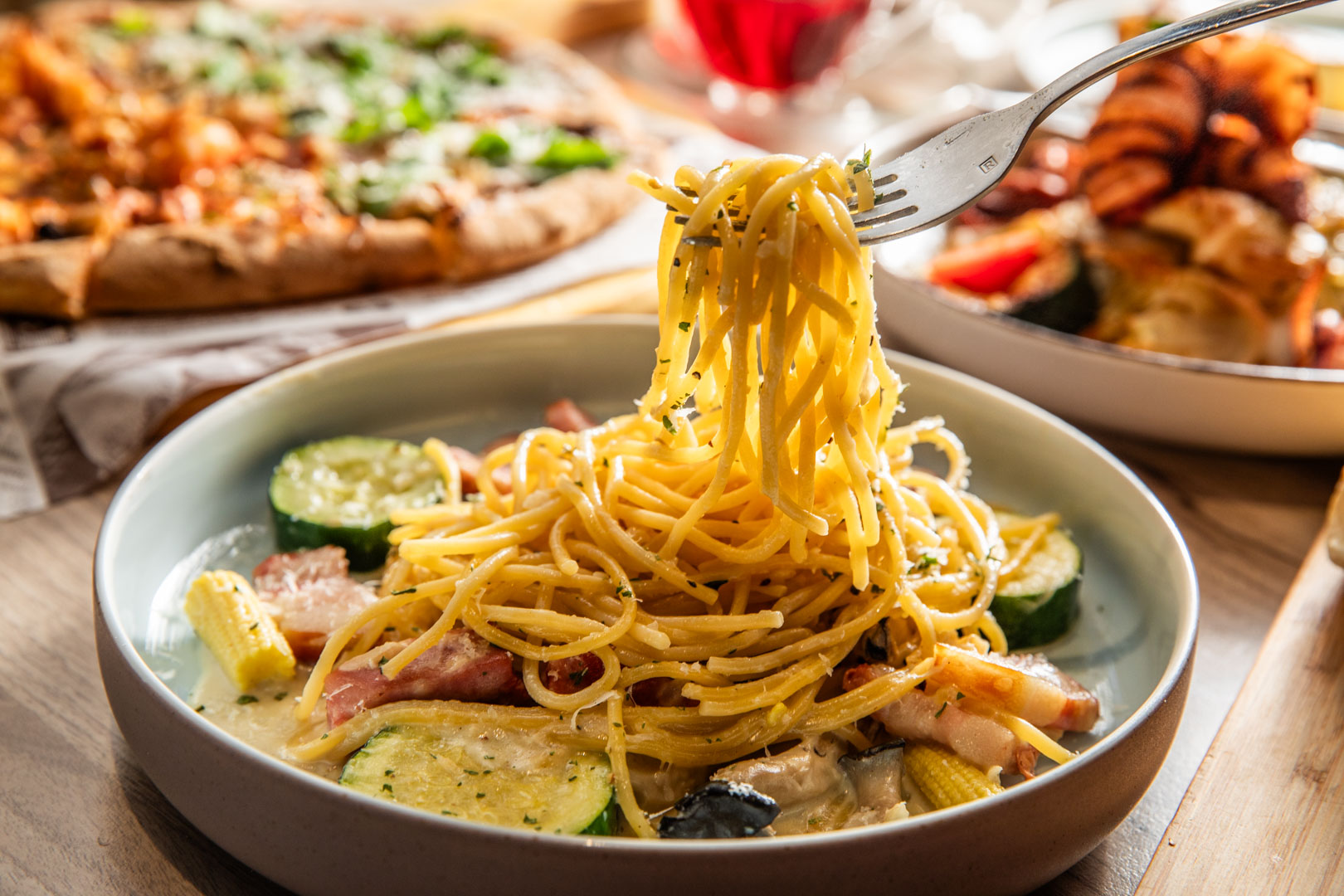 默爾 pasta pizza 新北誠品裕隆城店,新北裕隆美食
