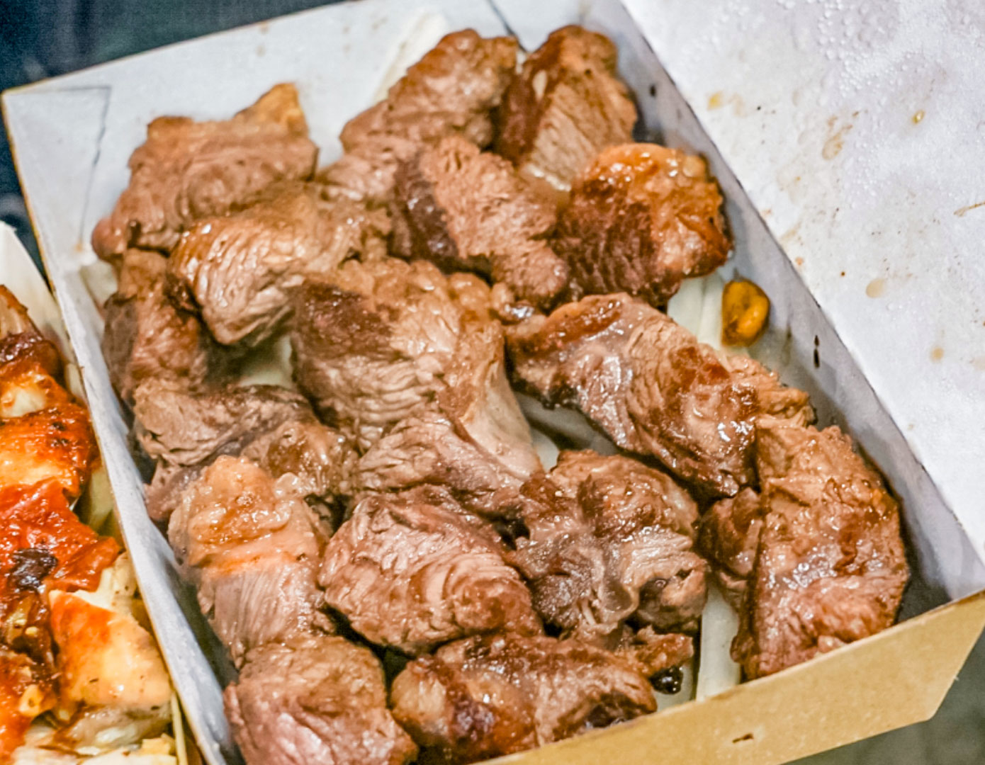 中原夜市美食,扯厚腿