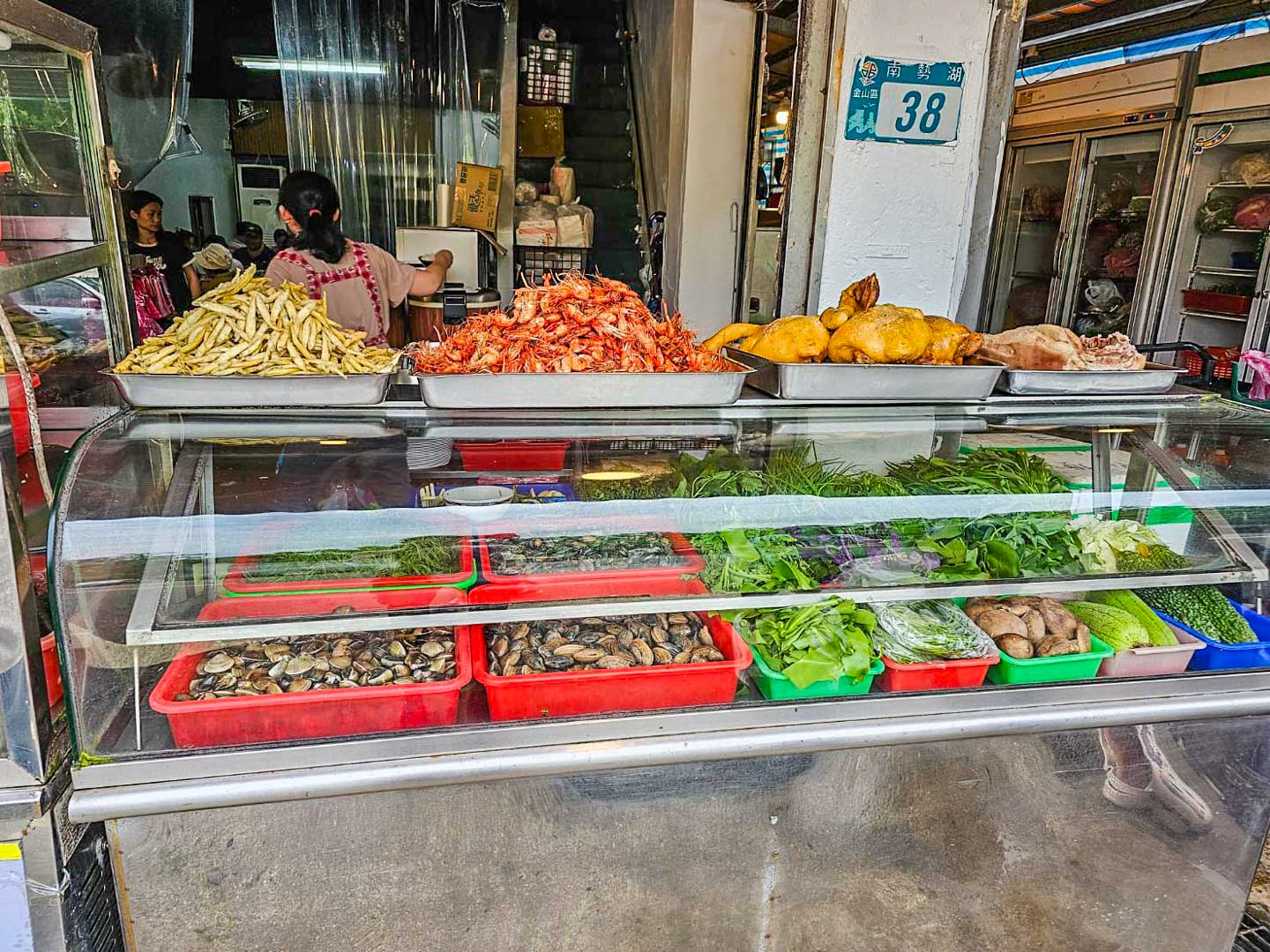 陽明山美食,阿月野菜快炒