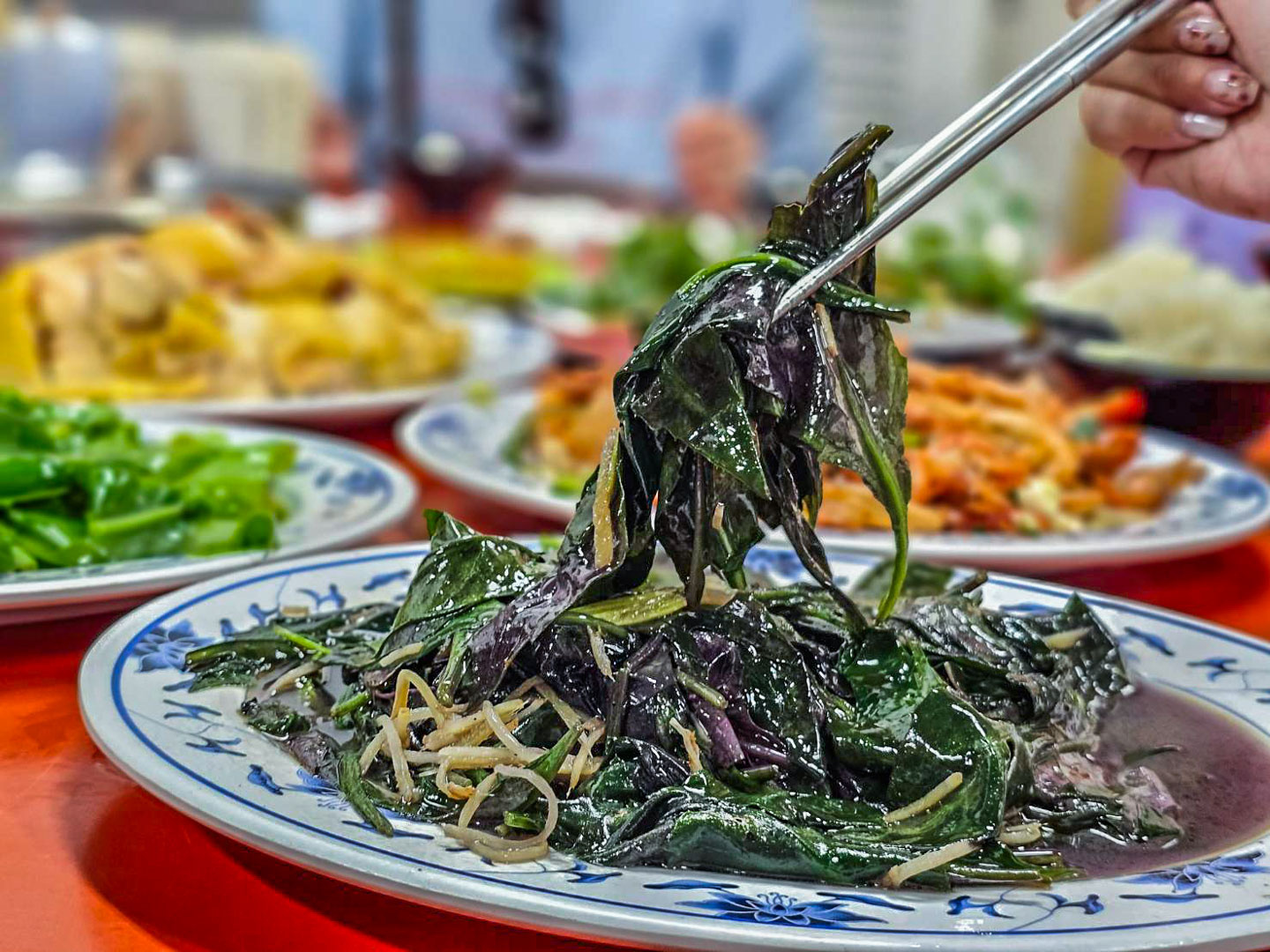 陽明山美食,阿月野菜快炒