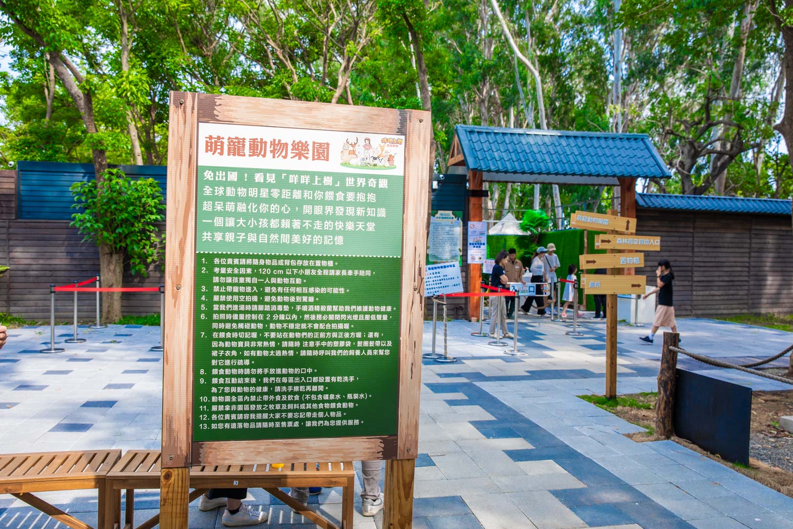 嘉義親子景點,咩咩上樹萌寵樂園