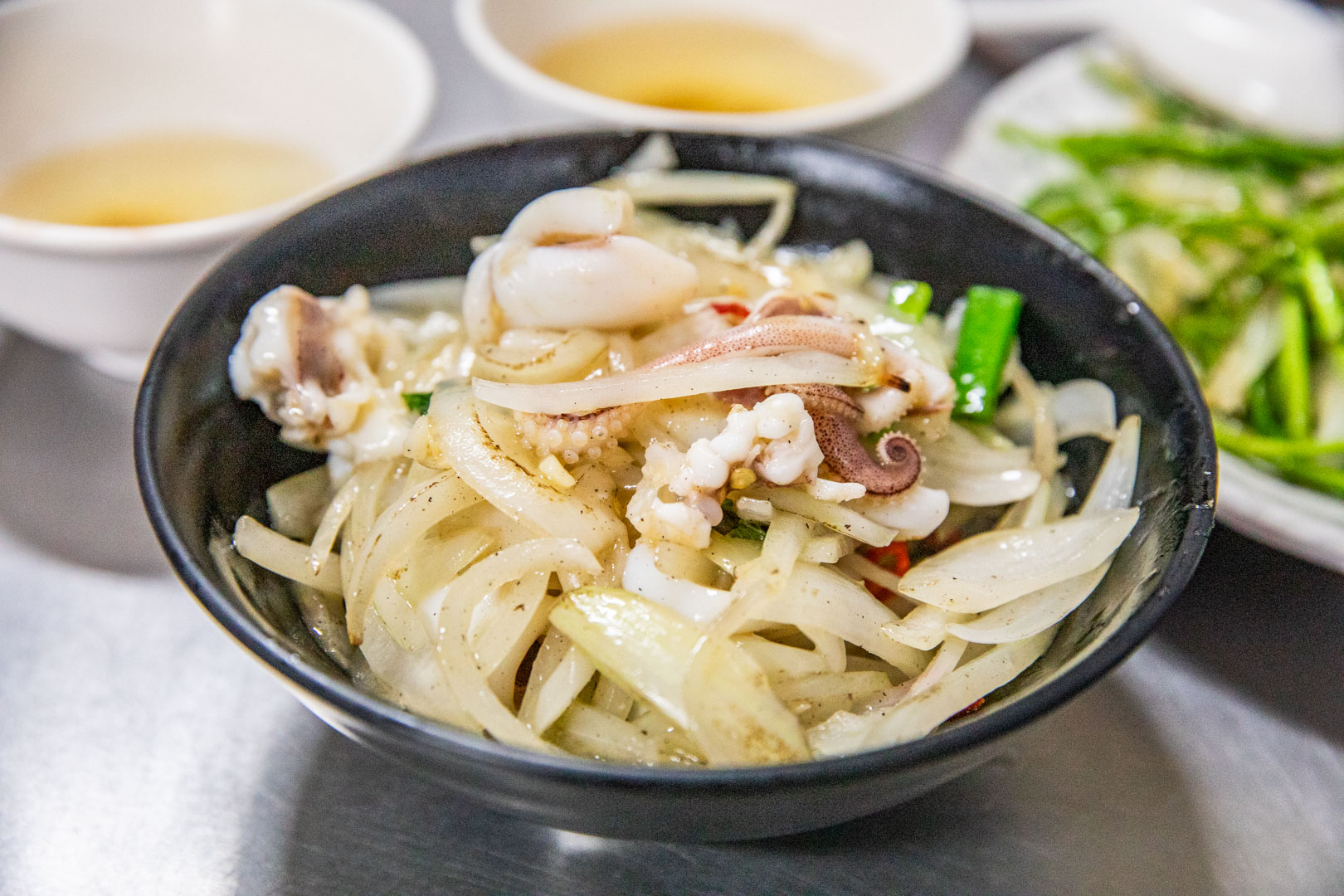 嘉義美食,老謝鱔魚花枝麵