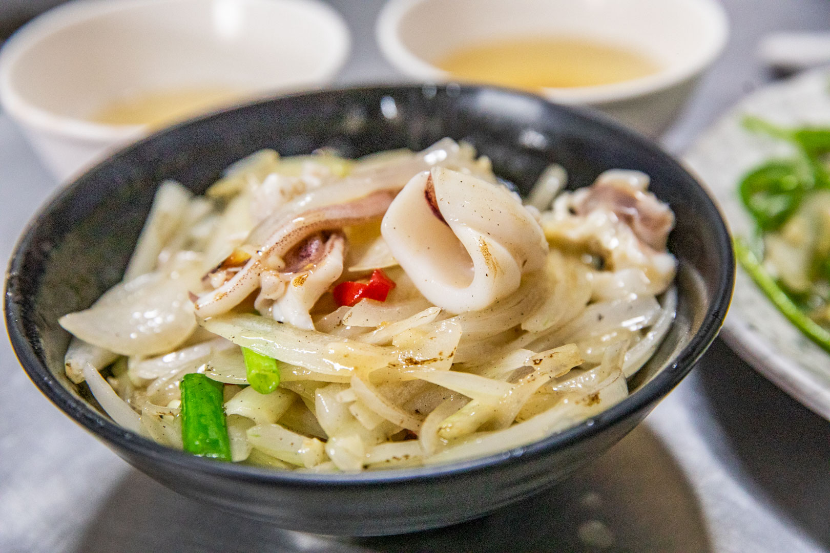嘉義美食,老謝鱔魚花枝麵