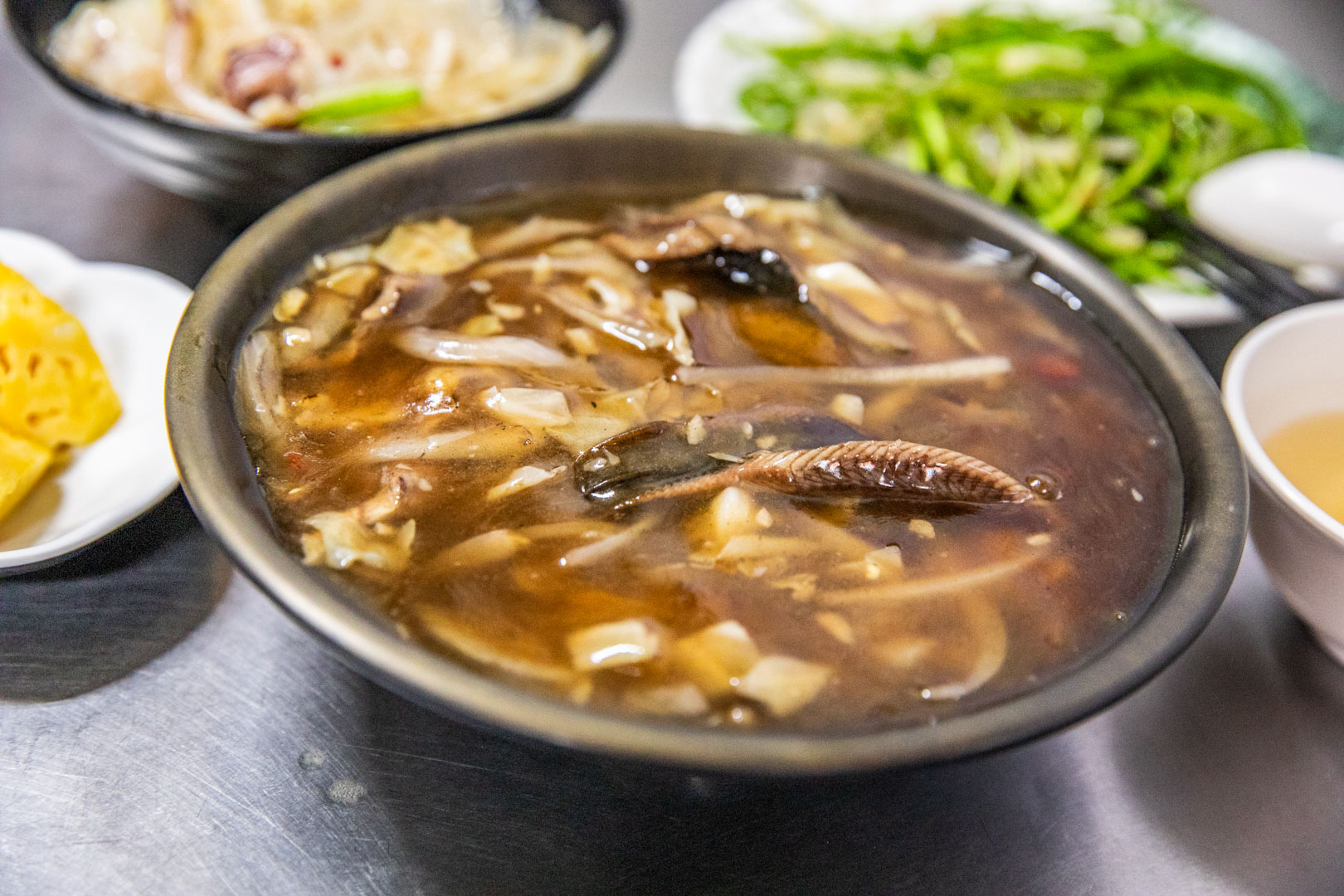 嘉義美食,老謝鱔魚花枝麵