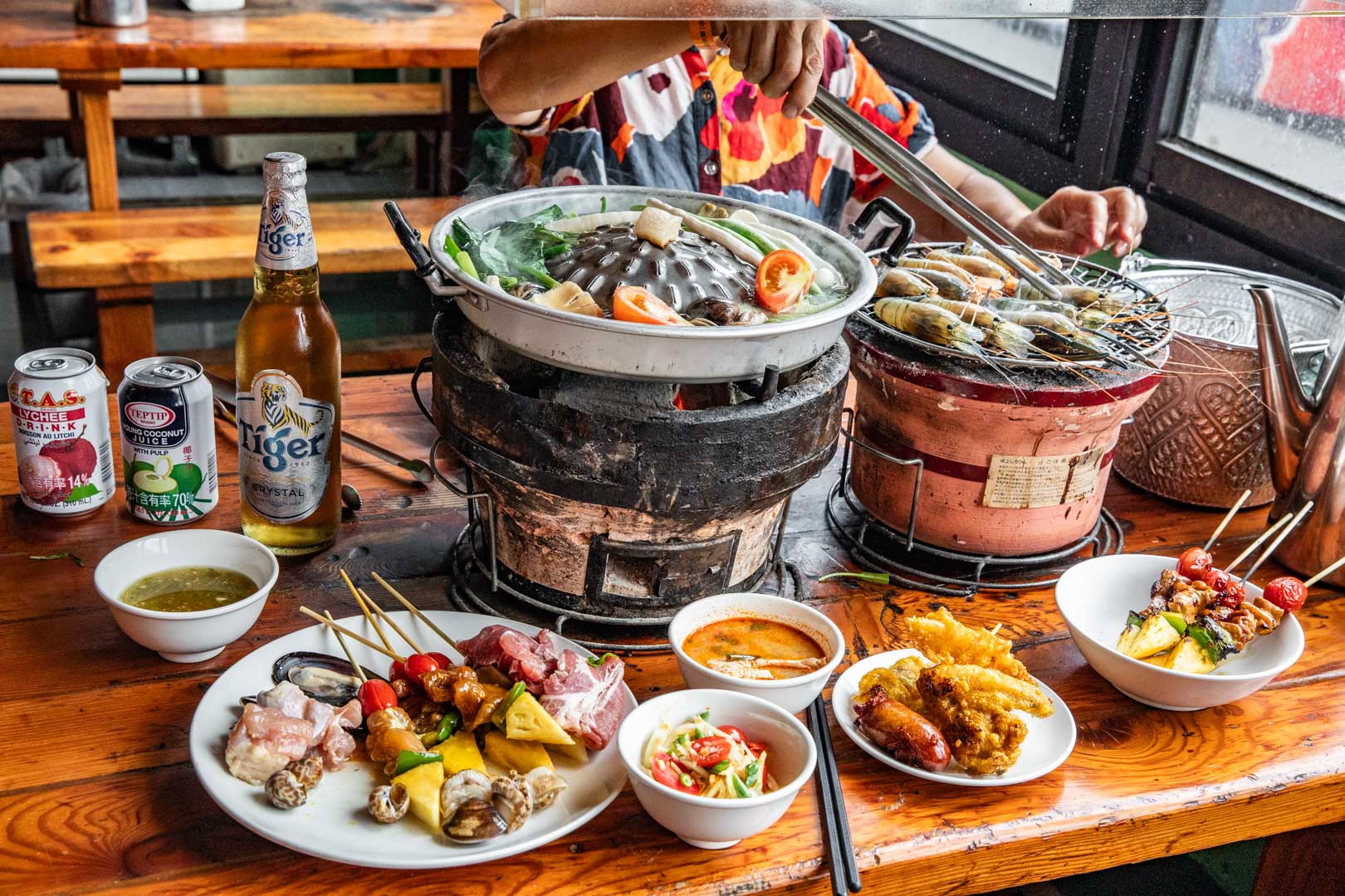 中壢泰式料理,大象泰式美食館 泰式燒烤吃到飽