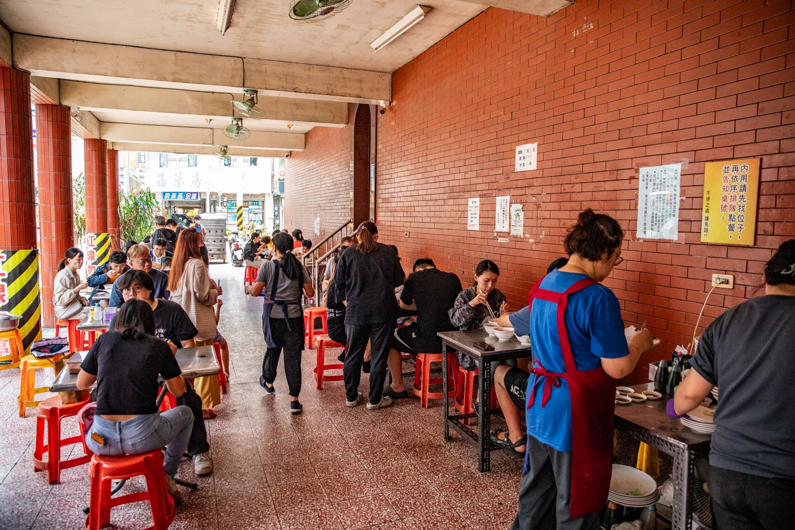 台南美食,穎川水餃店