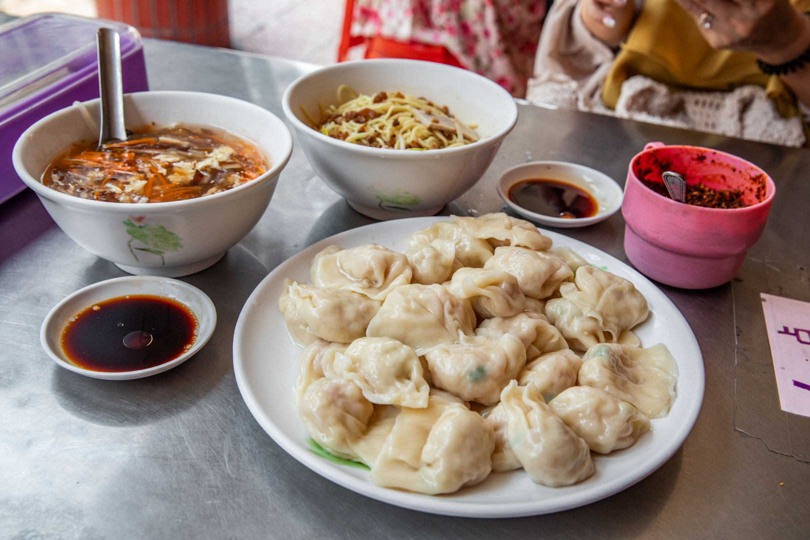 台南美食,穎川水餃店