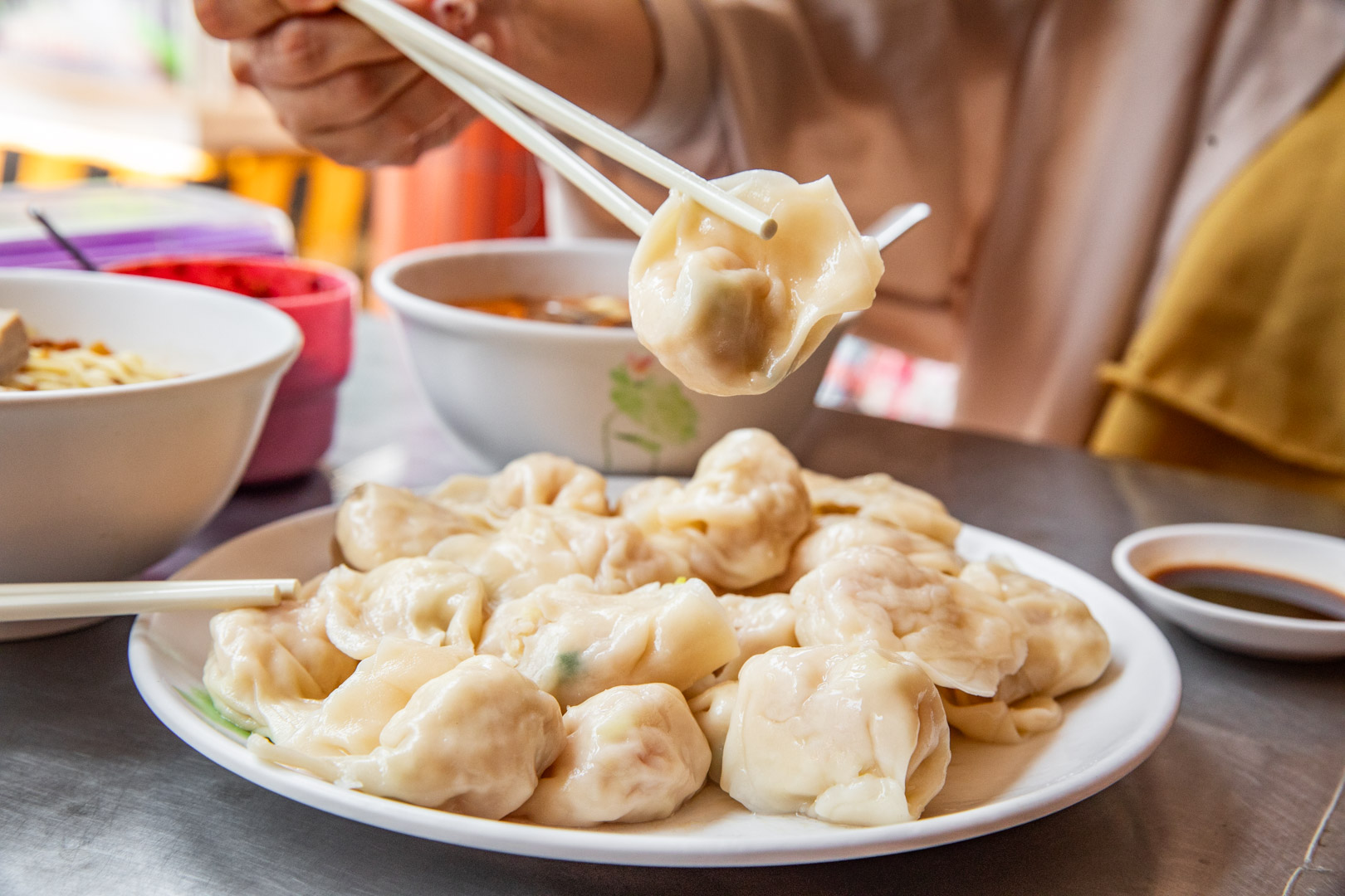台南美食,穎川水餃店