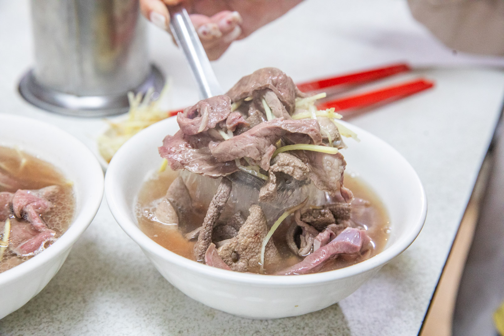 台南美食,阿明豬心冬粉
