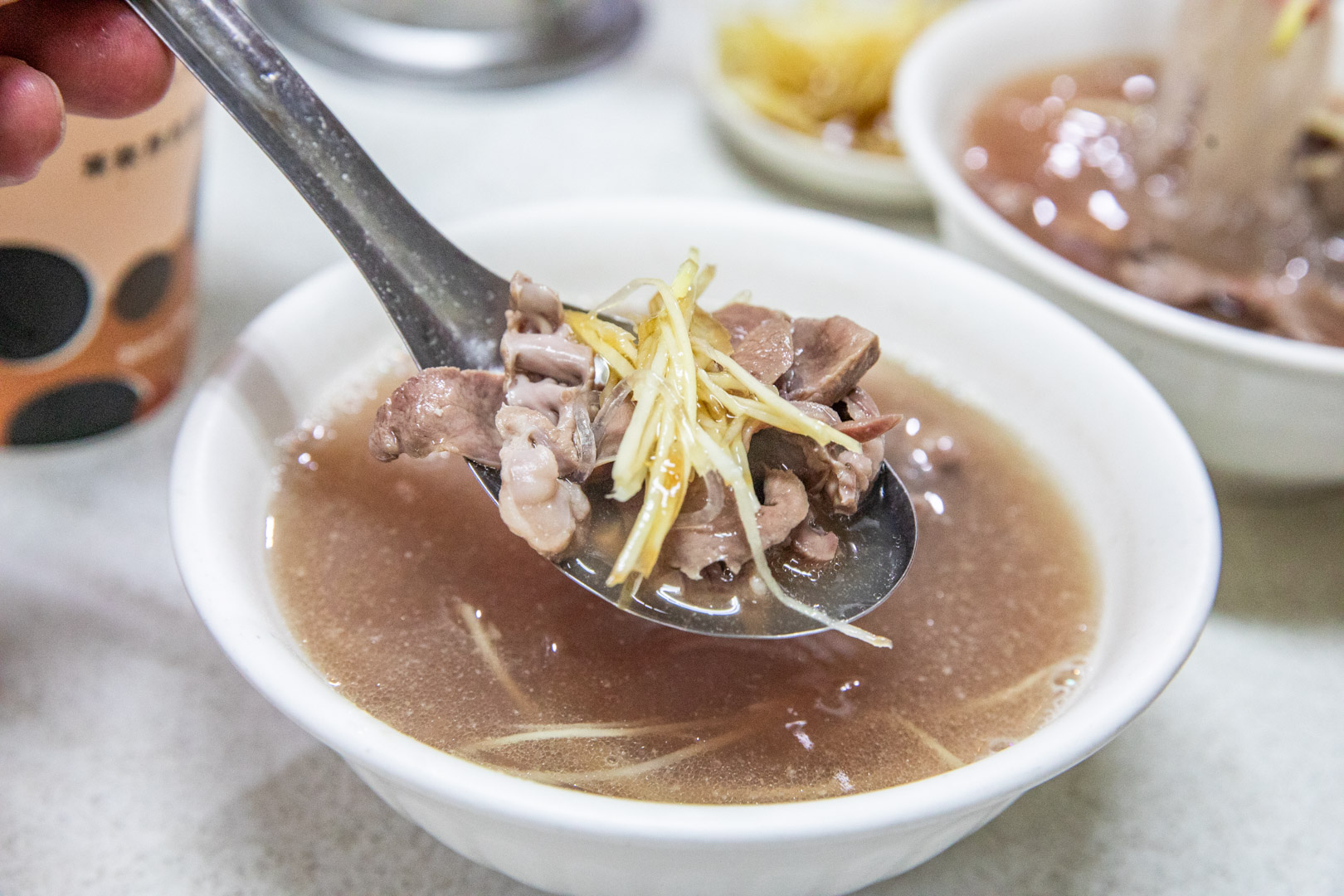台南美食,阿明豬心冬粉