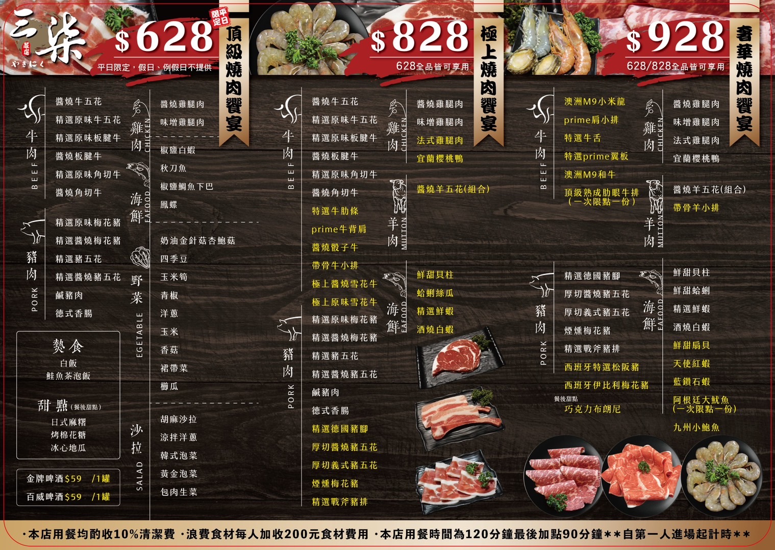 中壢燒肉吃到飽,三柒燒肉專門店