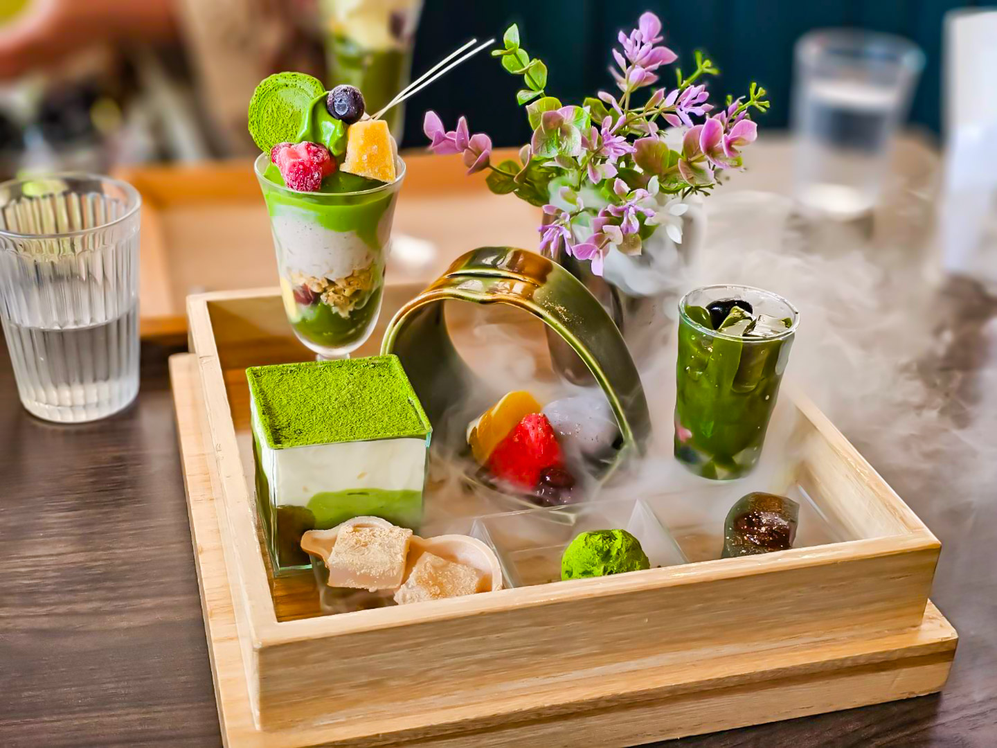 京都抹茶甜點,French cafe CHASEN 高台寺