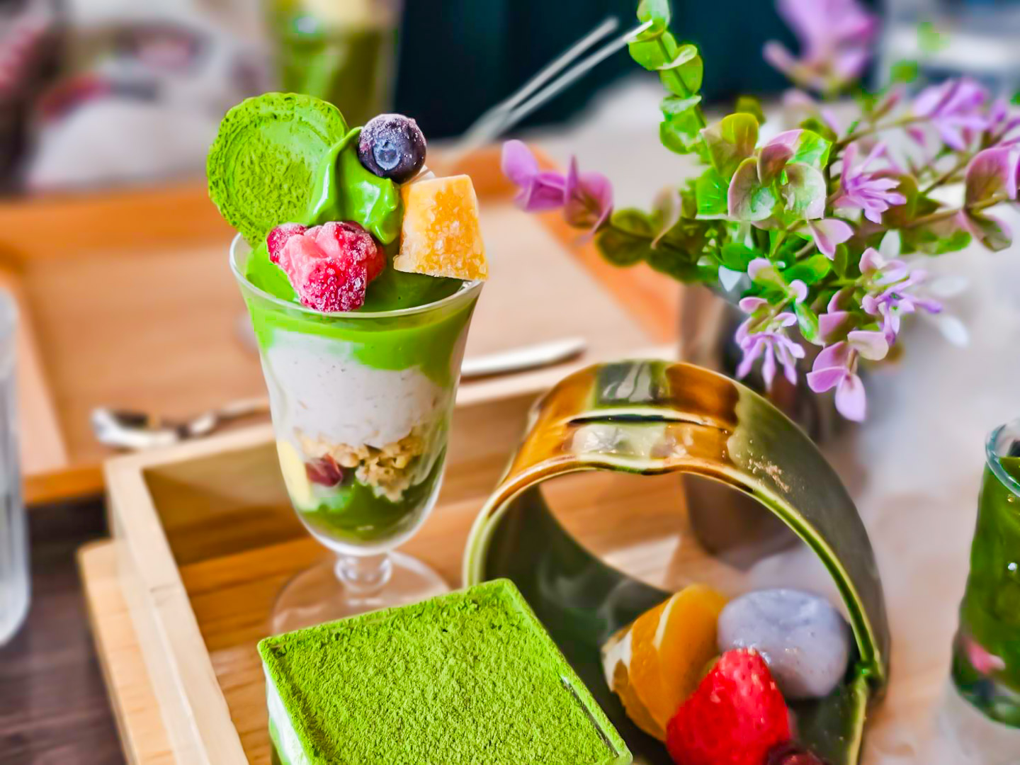 京都抹茶甜點,French cafe CHASEN 高台寺