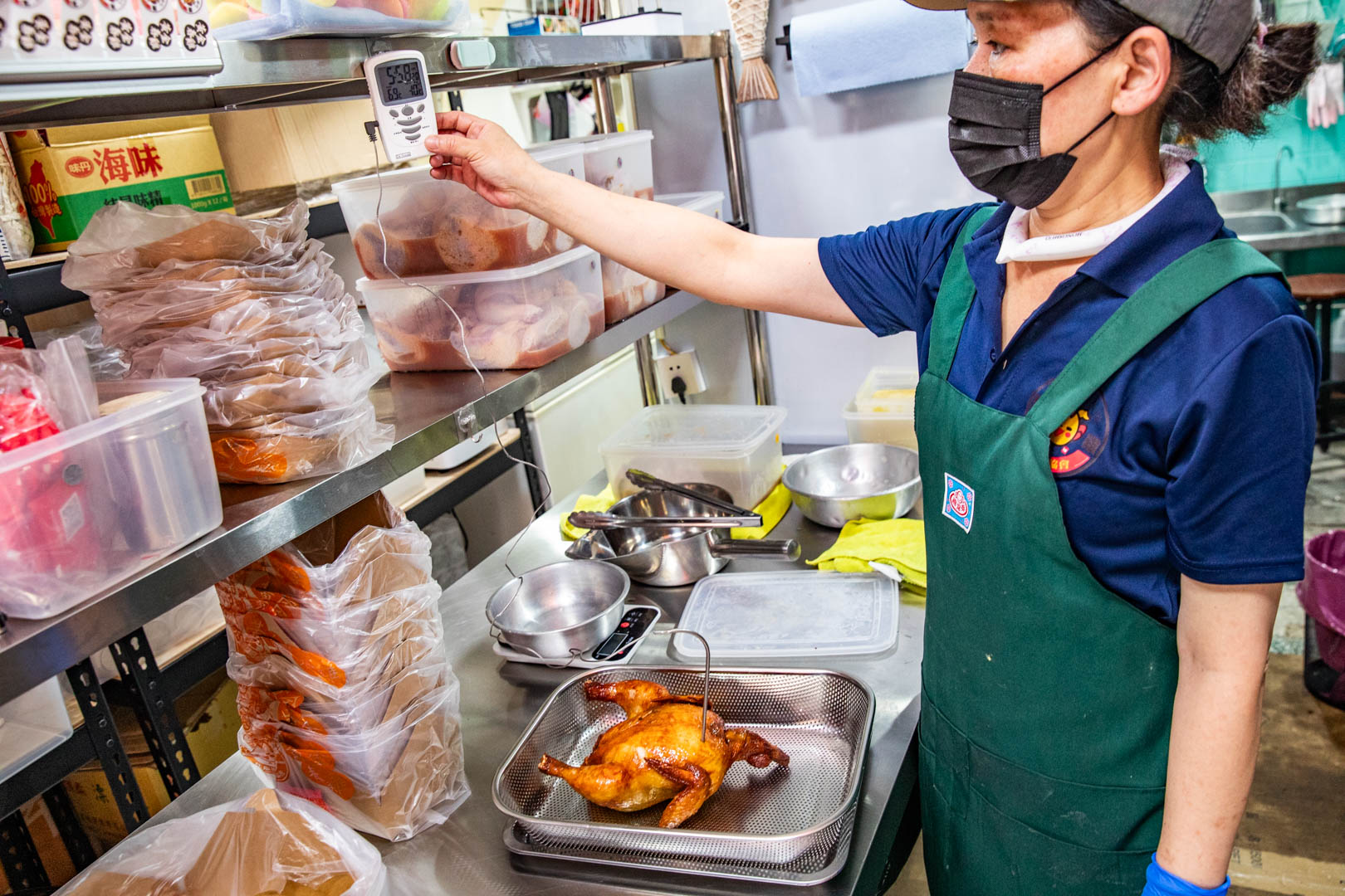 大溪美食,黃金春雞(大溪老街店)